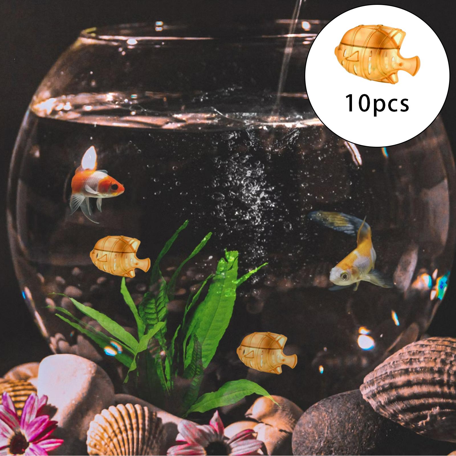 10pcs Humidifier Cleaner Warm/Cool Mist Fish Tank Fresher Fishes Yellow
