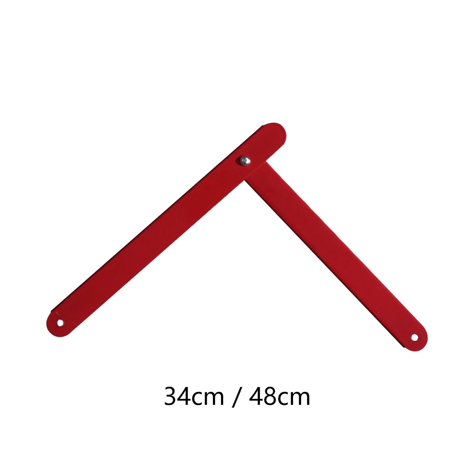 2Pcs Aluminum Step Ladder Hinge Tie Rod for Folding Step Herringbone Ladder 34cm