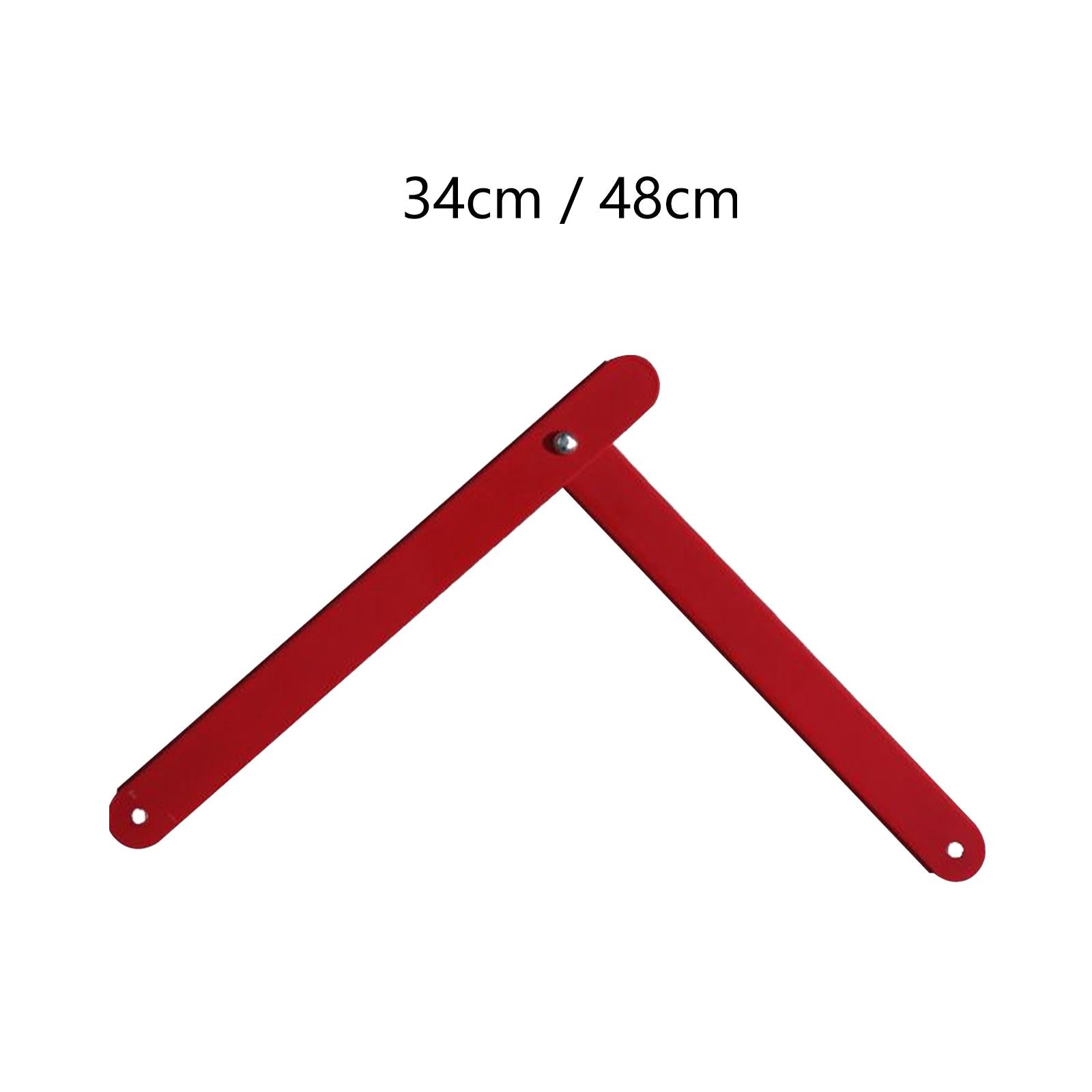 2Pcs Aluminum Step Ladder Hinge Tie Rod for Folding Step Herringbone Ladder 34cm