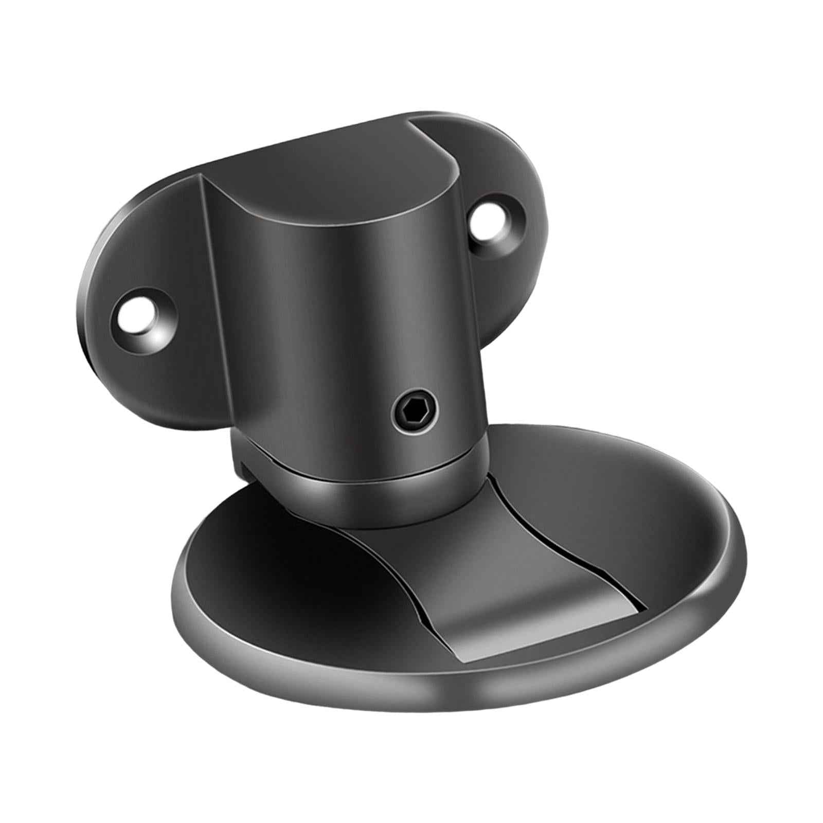 Magnetic Door Stopper Door Stop Adjustable Height Bathroom Fitting Screw Black Gray