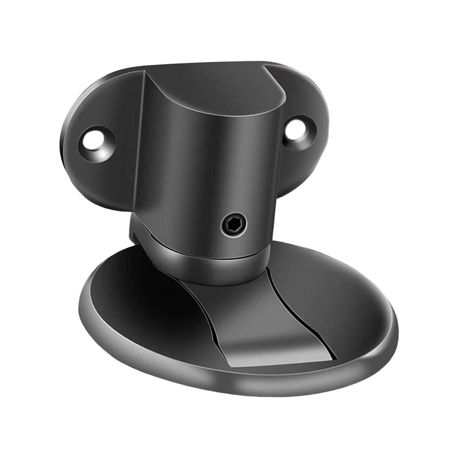 Magnetic Door Stopper Door Stop Adjustable Height Bathroom Fitting Screw Black Gray