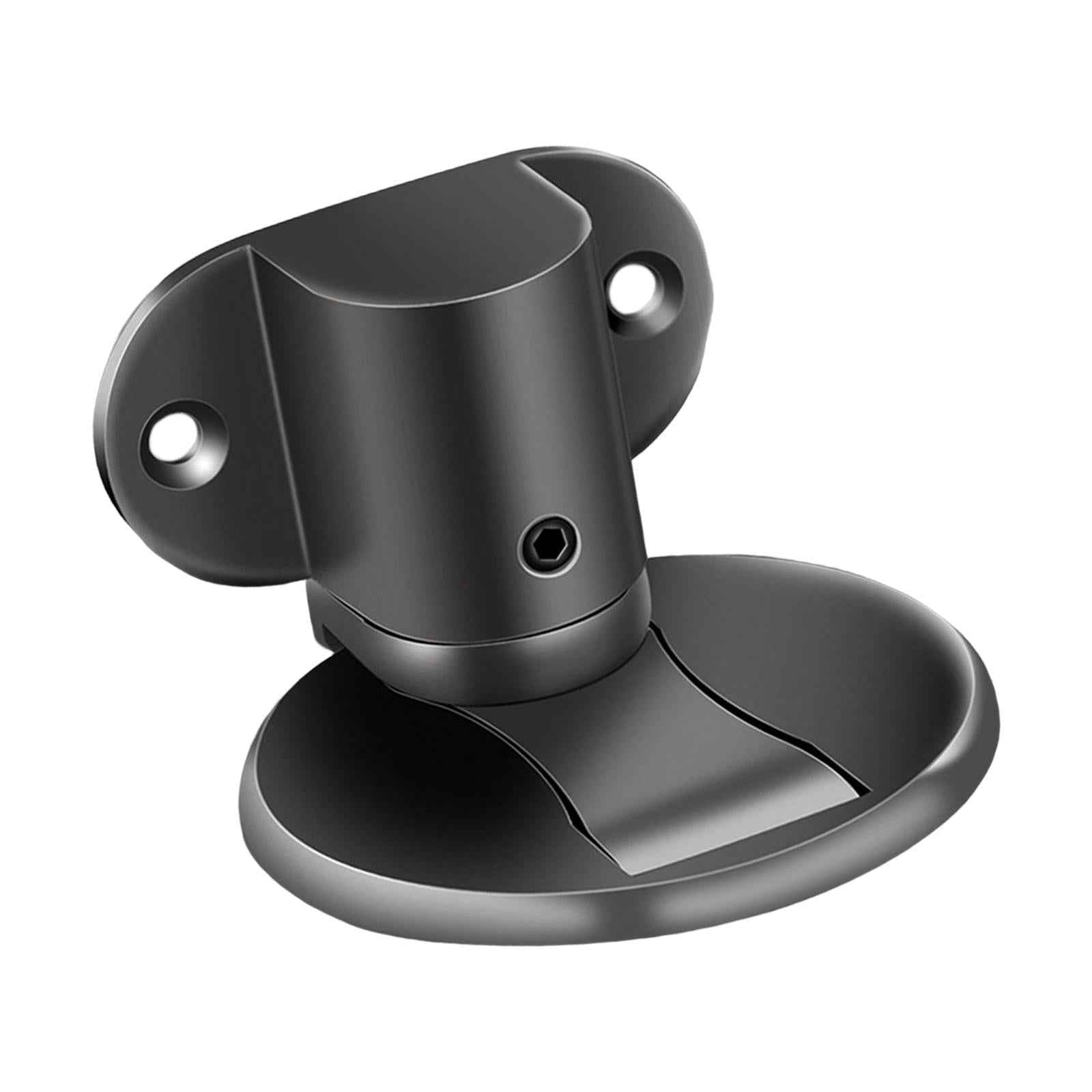 Magnetic Door Stopper Door Stop Adjustable Height Bathroom Fitting Screw Black Gray