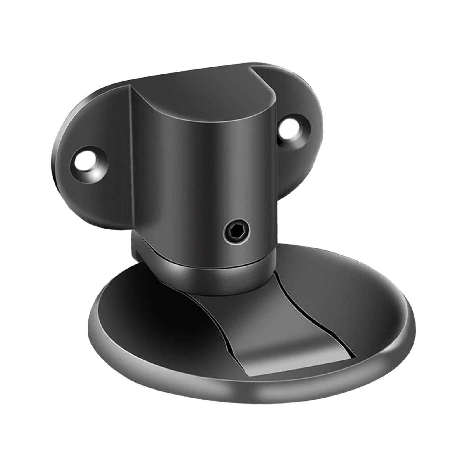 Magnetic Door Stopper Door Stop Adjustable Height Bathroom Fitting Screw Black Gray