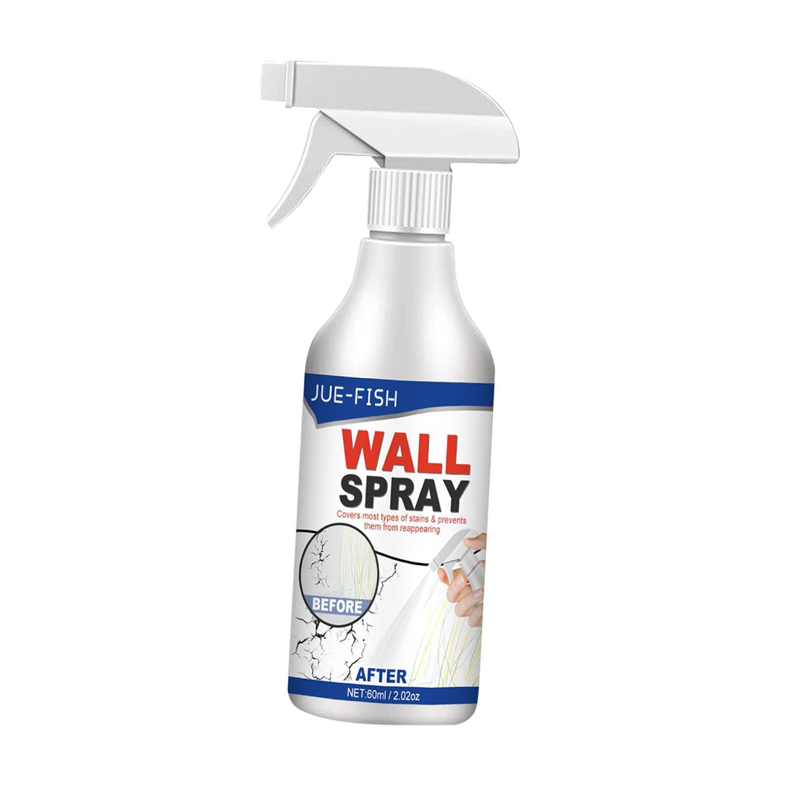 4xWall Spray Paint Graffiti Repair Mending Stain for Bedroom Bathroom