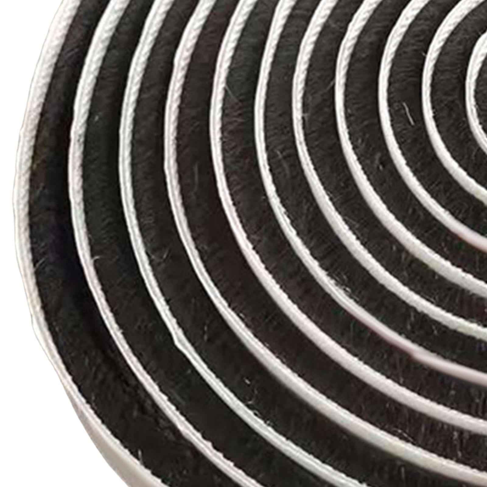 32.8ft Brush Seal Self Adhesive for Door Window Weatherstrip Sealing Strip Black