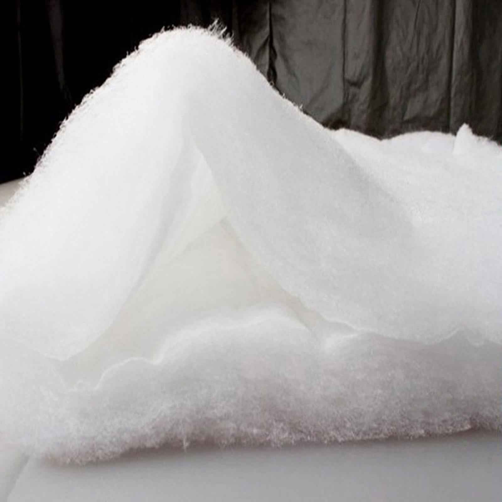 Christmas Snow Roll Snow Blanket Snow Mat for Indoor Village Decorations 80cmx150cm