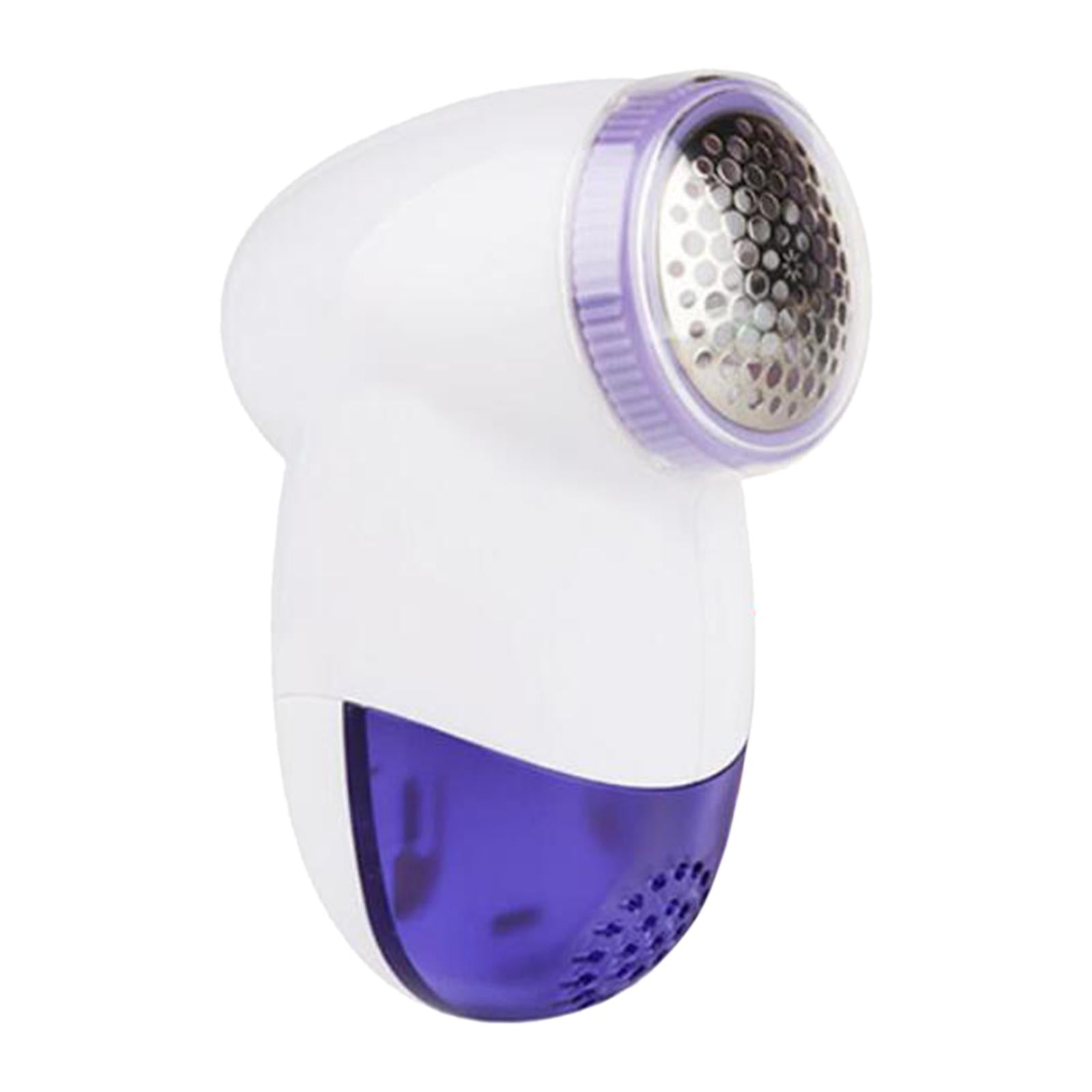 2xSmall Fuzz Remover Cleaning Tool Visible Box for Carpets Sofa Clothing Purple