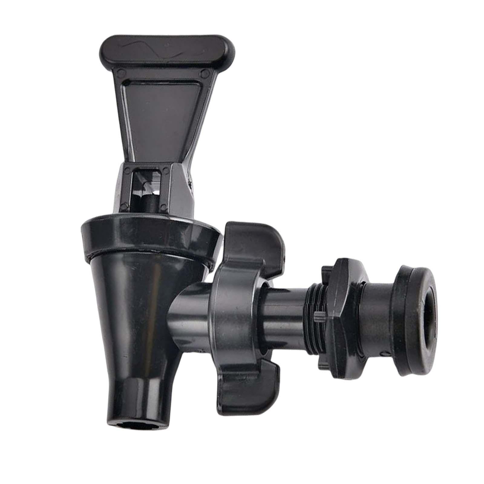 2xWater Dispenser Faucet Tap Replacement Part for Juice Drink Barrel Black