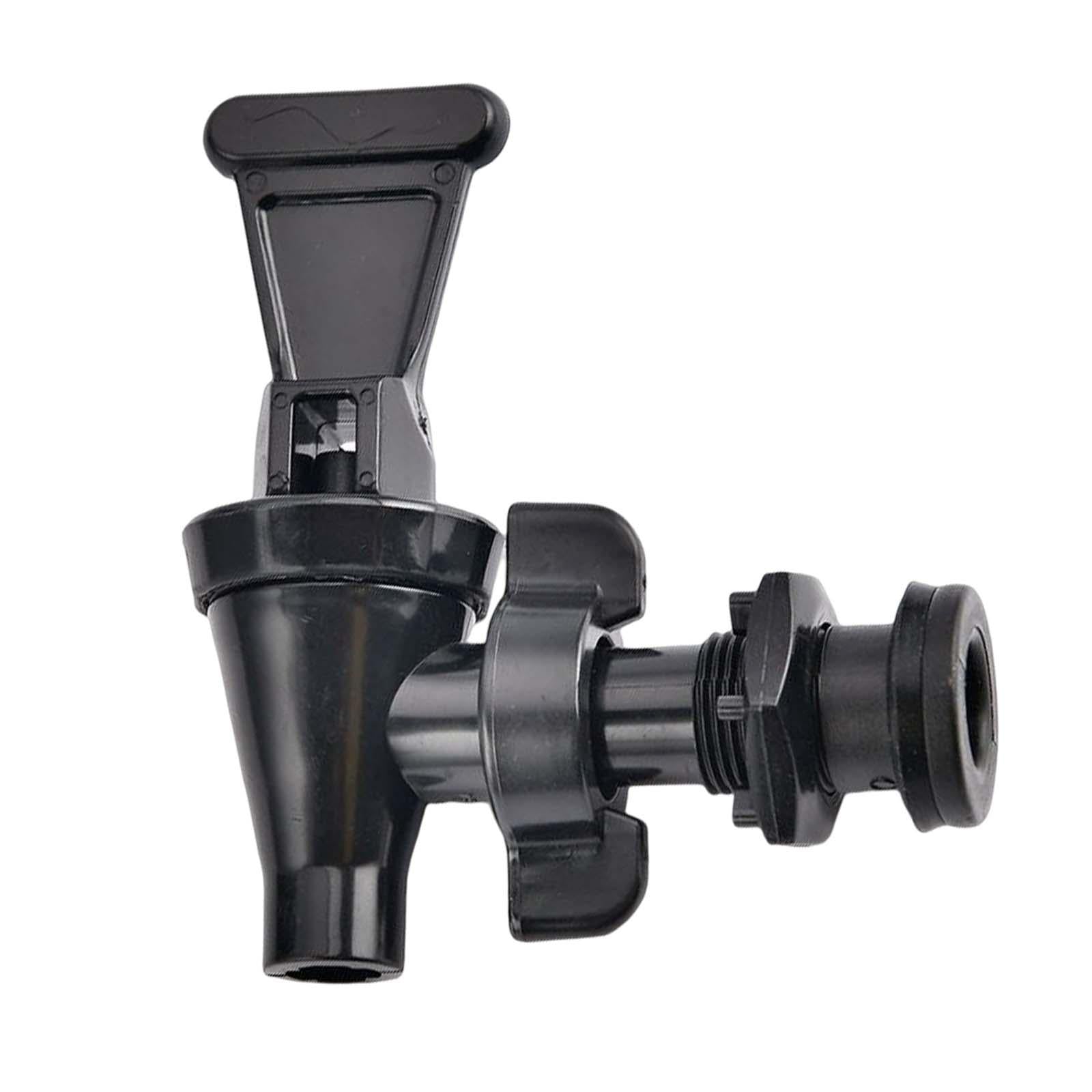 2xWater Dispenser Faucet Tap Replacement Part for Juice Drink Barrel Black