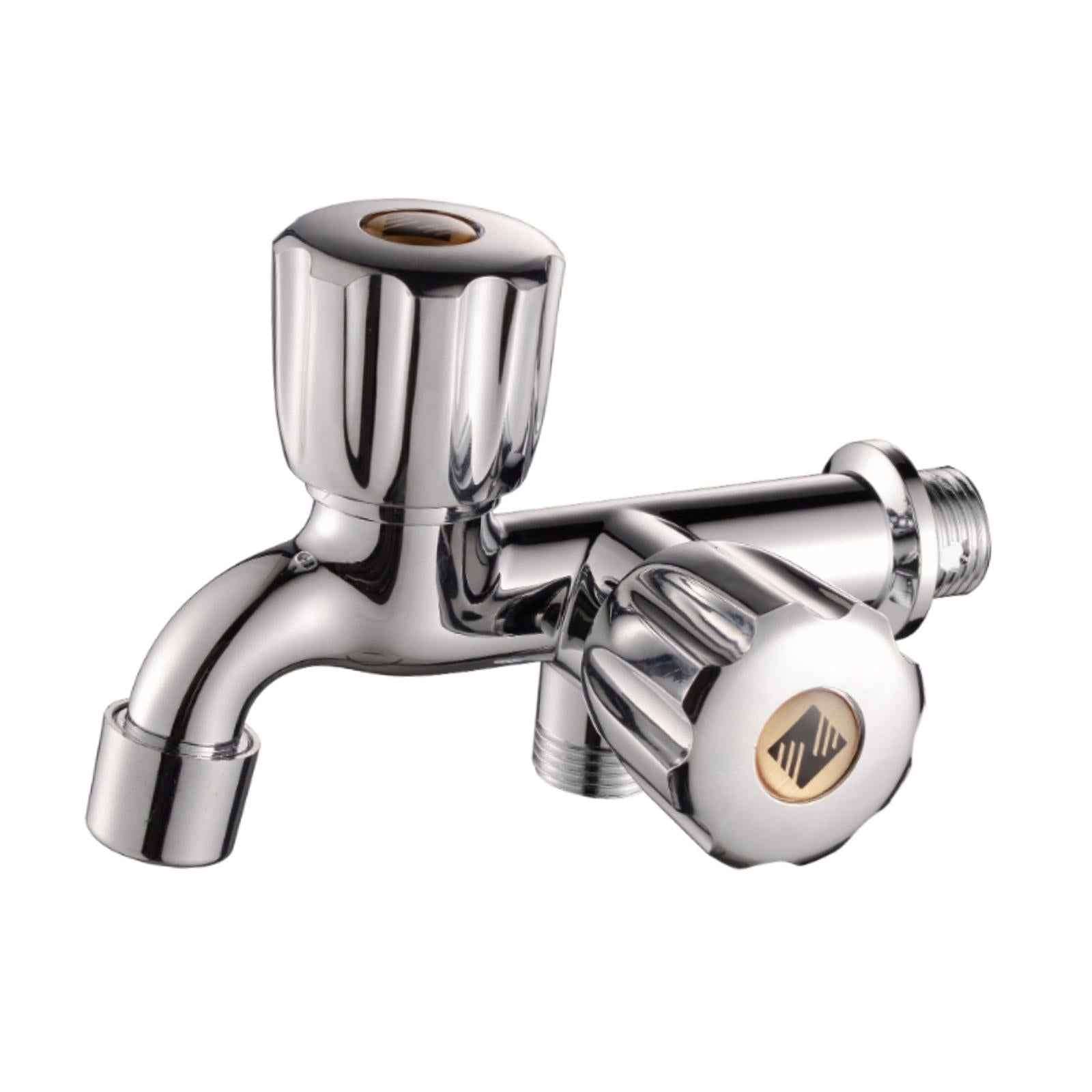Bathroom Faucet G1/2 Faucet Aerator Wall Mounted Tap for Yard Indoor Style B