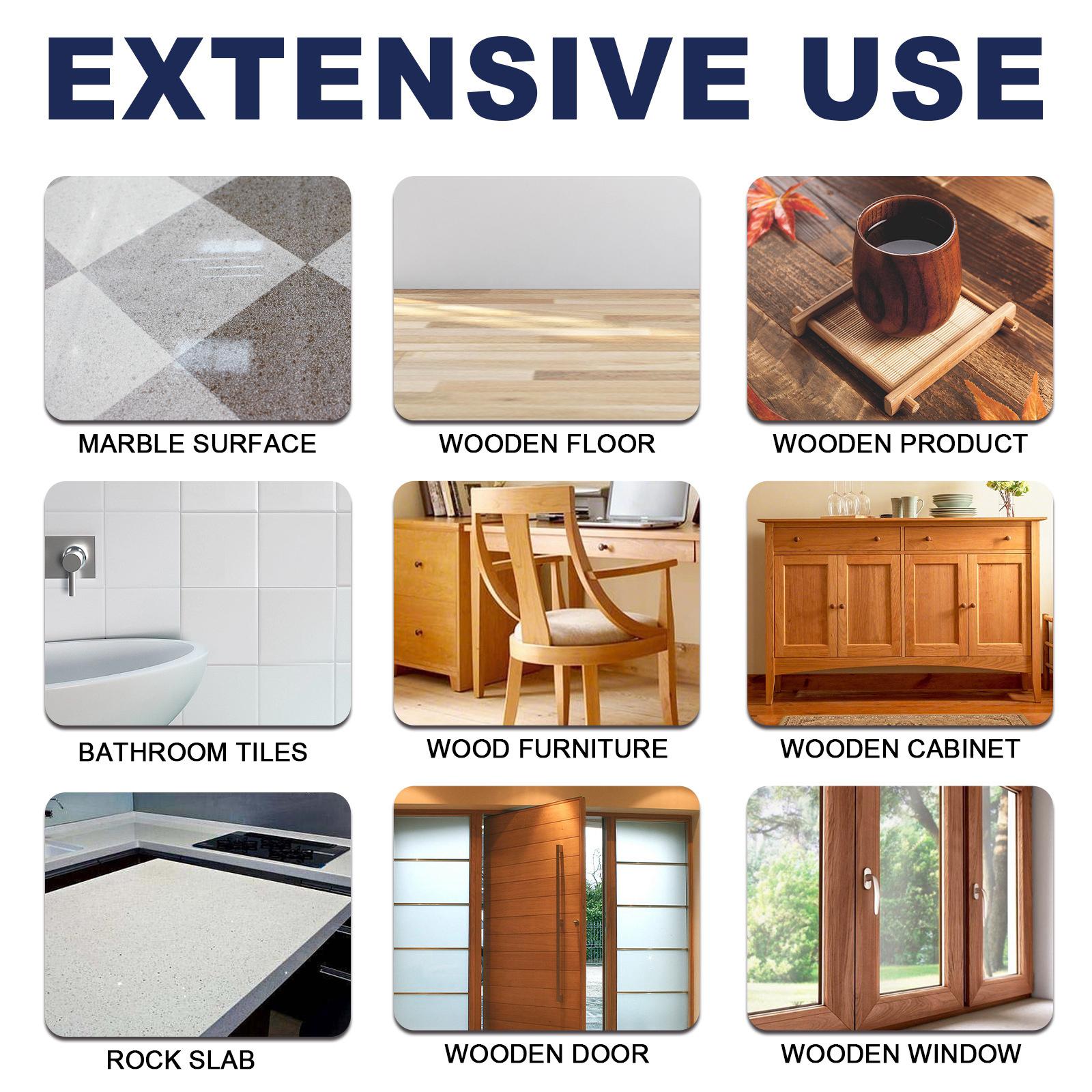 4xFurniture Polishing Coating Agent for Kitchen Cabinets Floors Bathroom Tiles