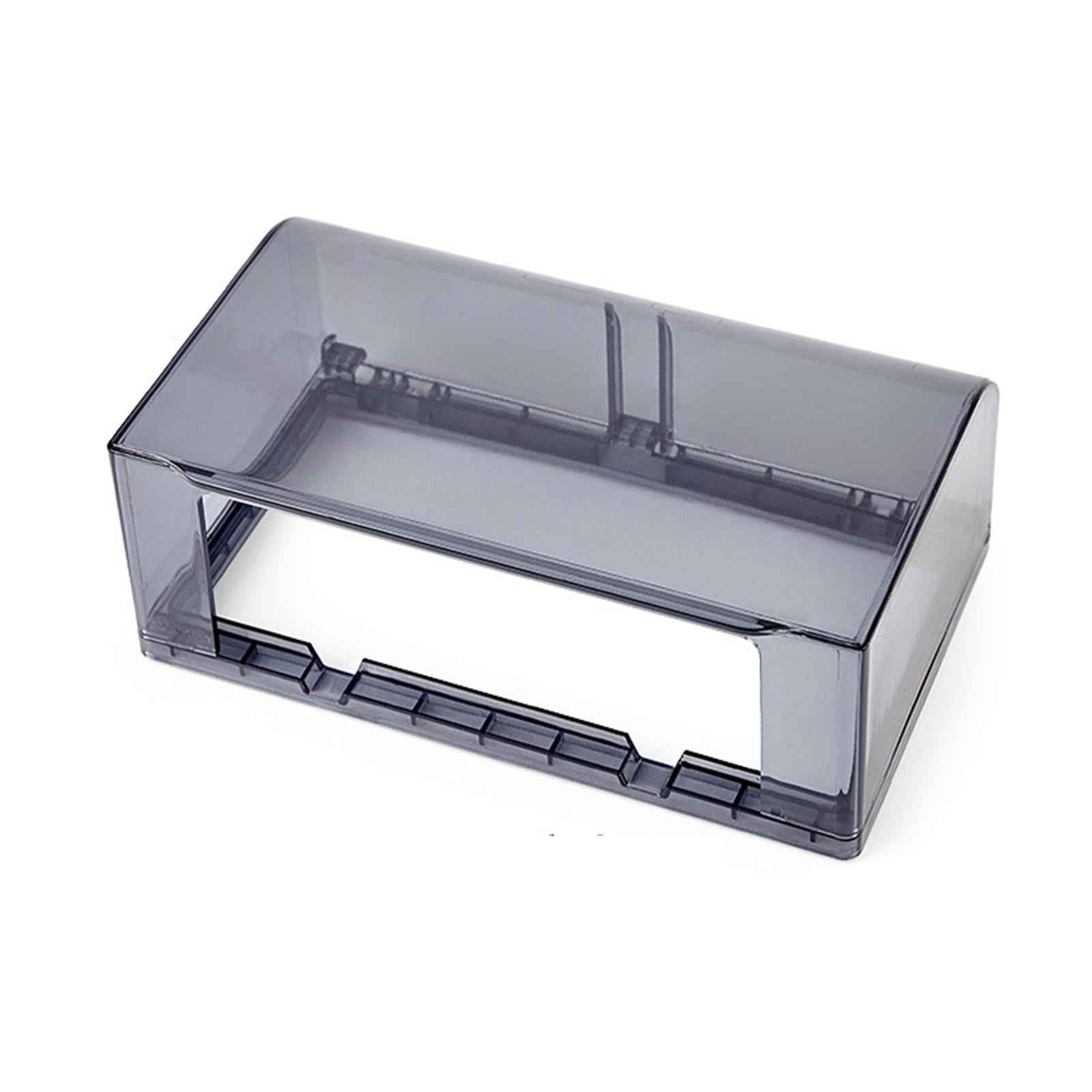 Receptacle Protector 118 Type Wall Switch Cover for Office Kitchen Warehouse Black