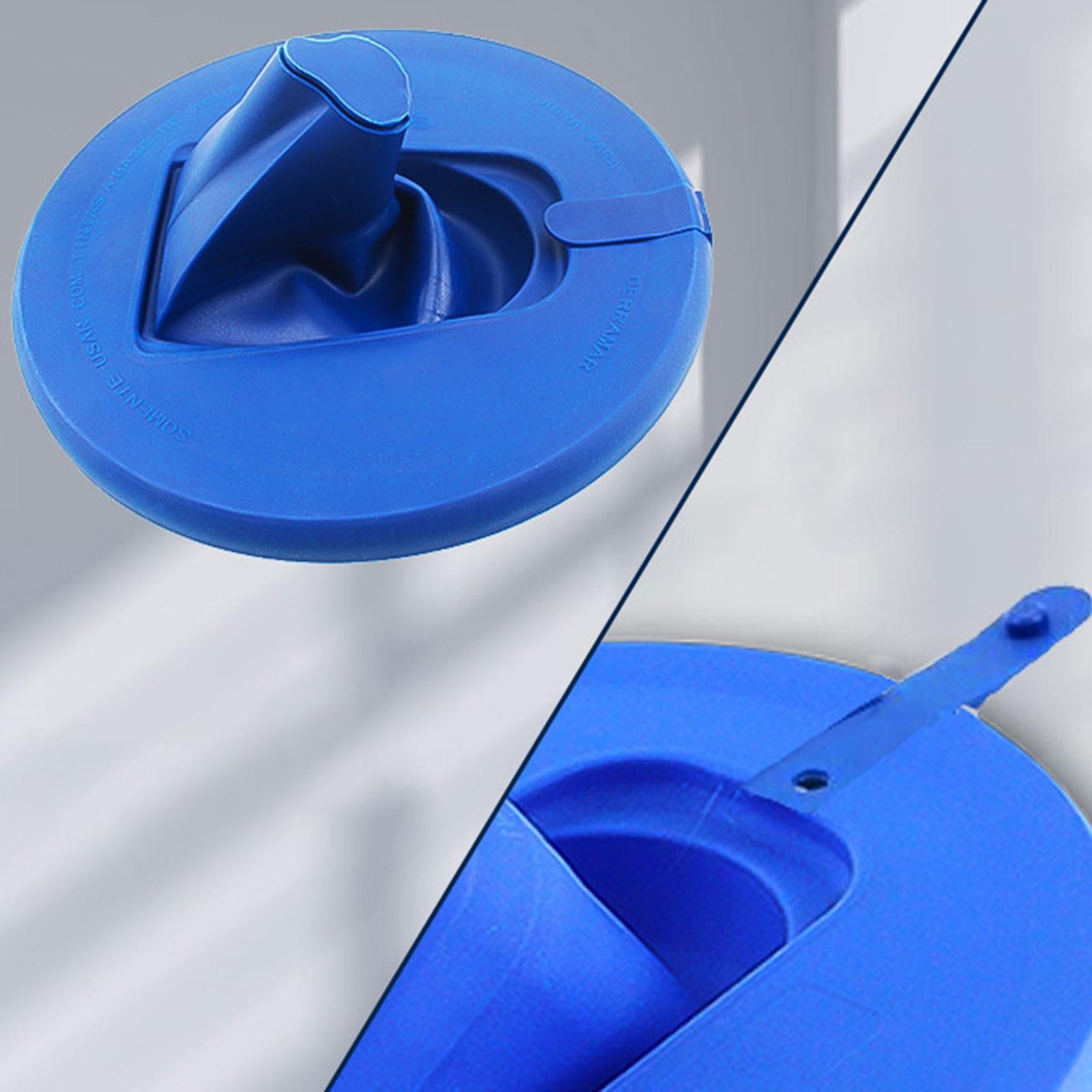 2xPaint Can Lid with Spout Folding for Paint Container Paint Bucket Cover