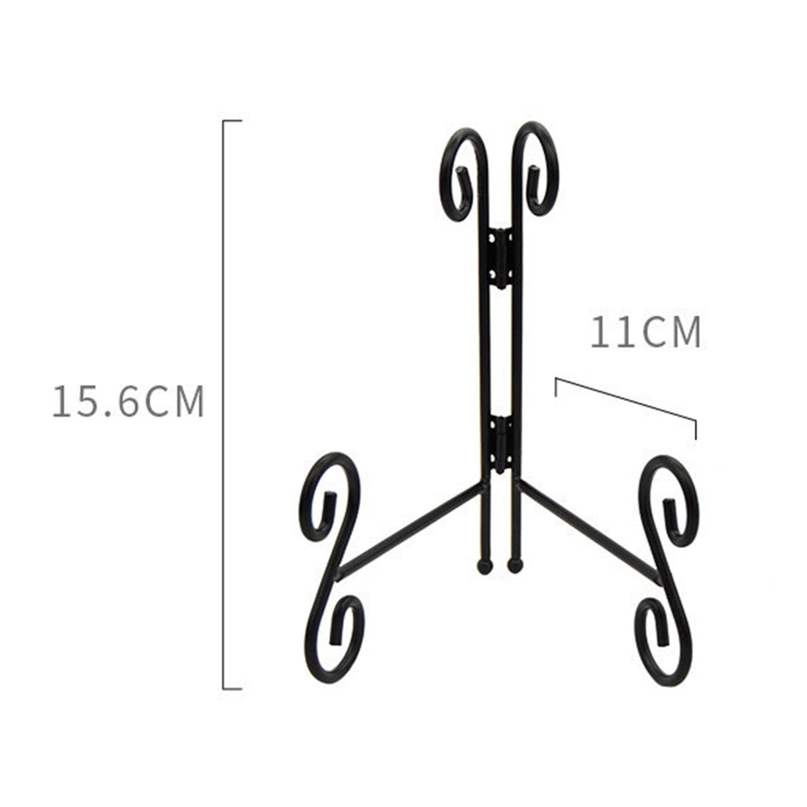Easels Display Stand Dish Rack for Book Party Wedding Decor Decorative Plate 8 Inch