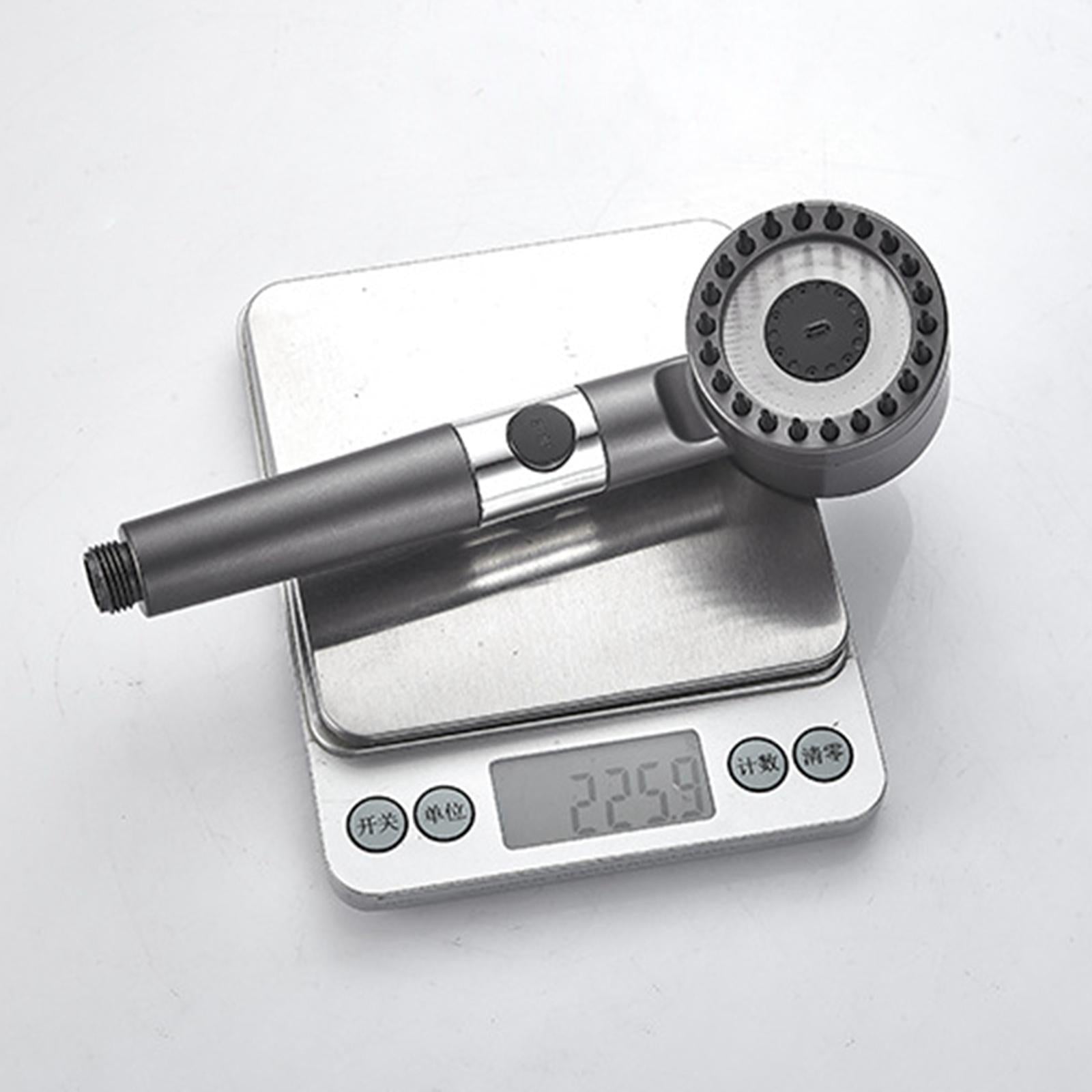 Handheld Spray 3 Spray Settings Wall Mounted Home High Pressure Shower Heads