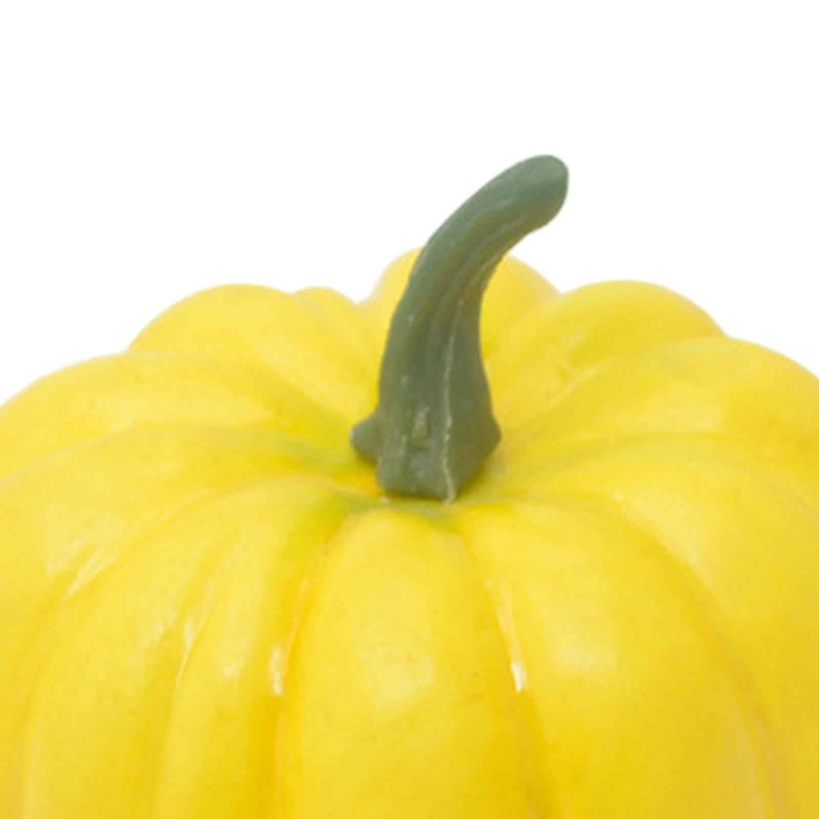 Artificial Pumpkin Decorative Pumpkin for Mantel Shelf Table Kitchen Style M
