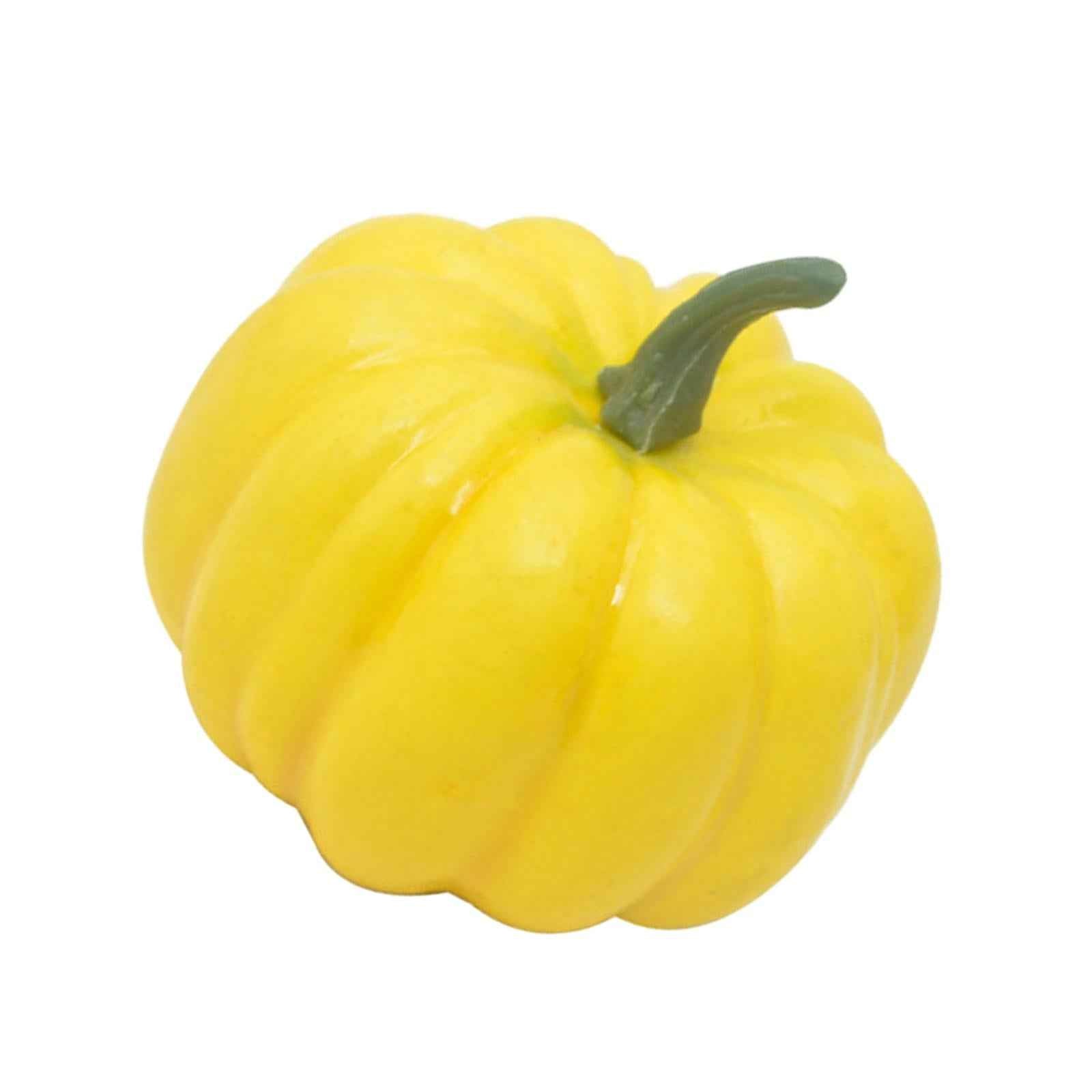 Artificial Pumpkin Decorative Pumpkin for Mantel Shelf Table Kitchen Style M