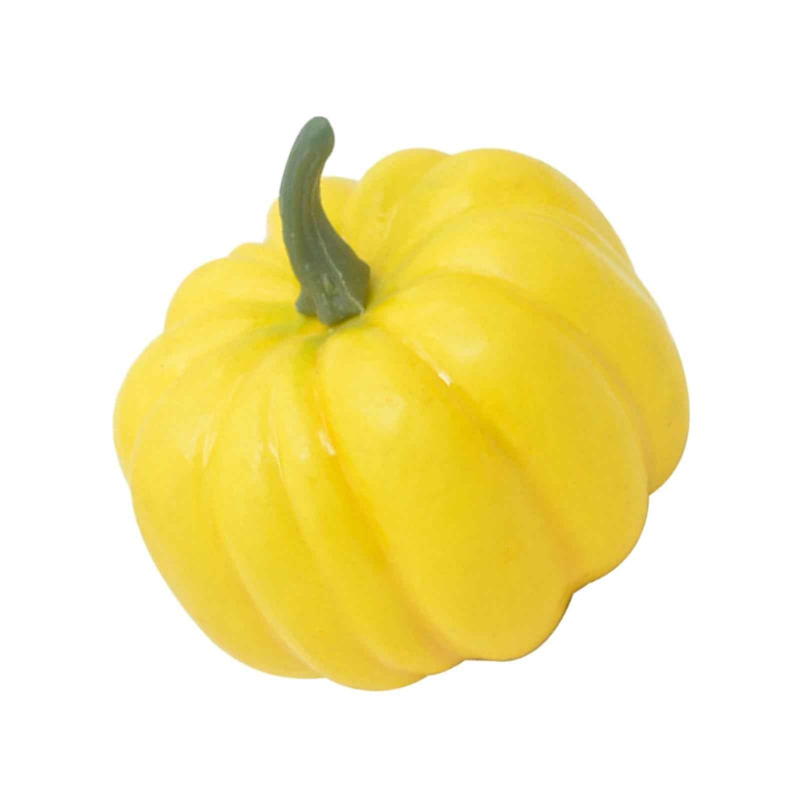 Artificial Pumpkin Decorative Pumpkin for Mantel Shelf Table Kitchen Style M