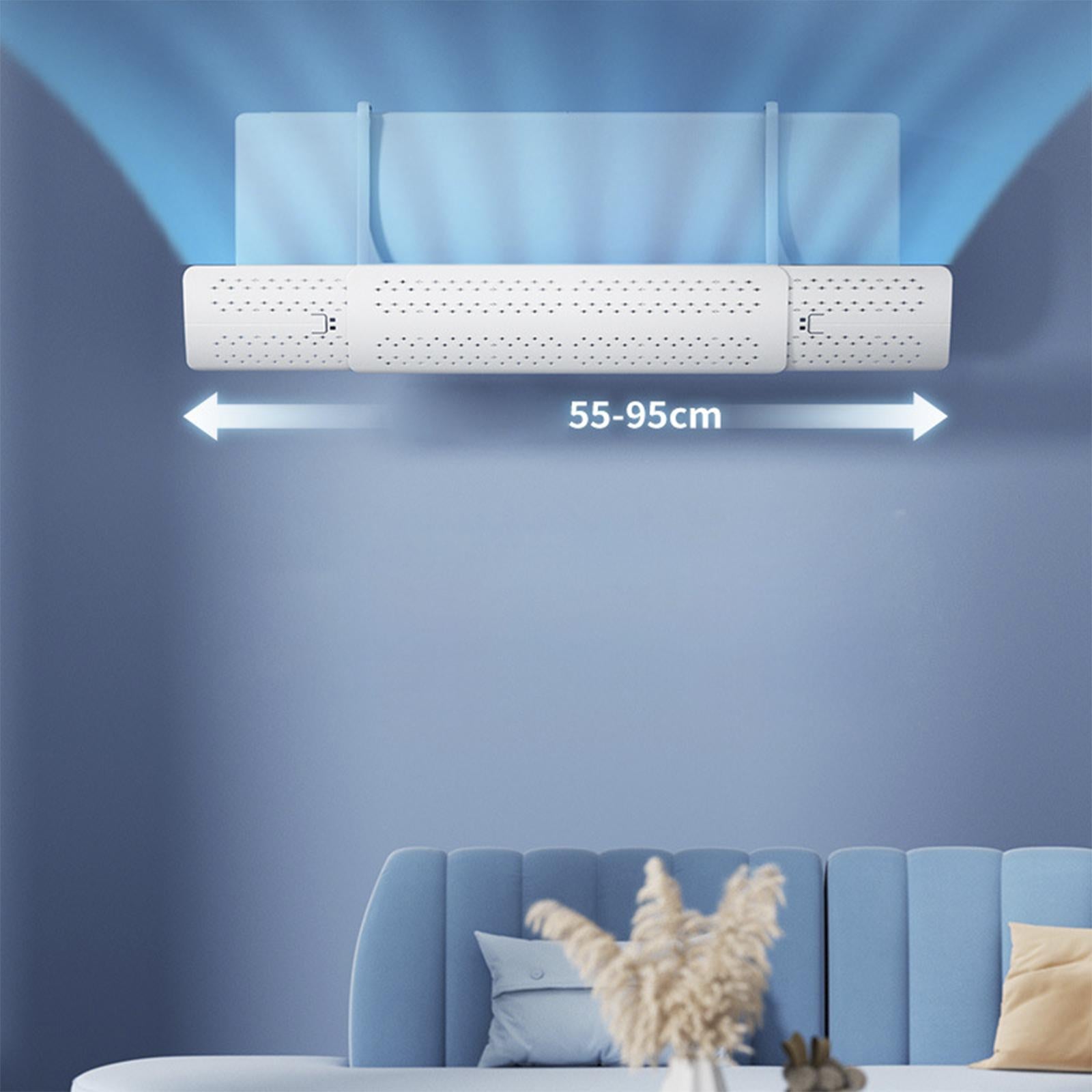 Air Conditioner Deflector Wind Baffle Wind Deflector for Bedroom Office Home Style A