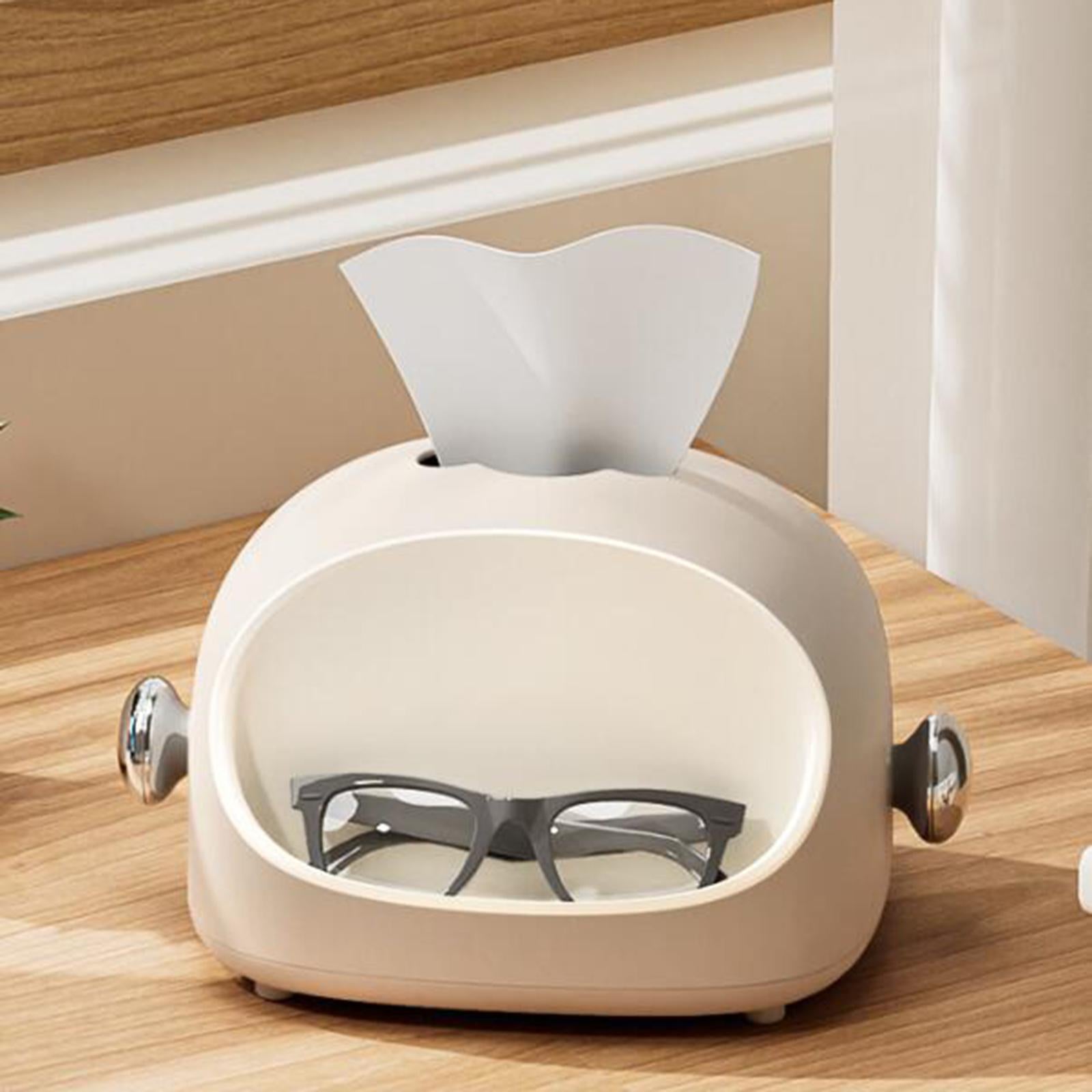 Tissue Cover Dispenser Cute Decorative Sheet Paper Holder for Hotel Bathroom gray normal