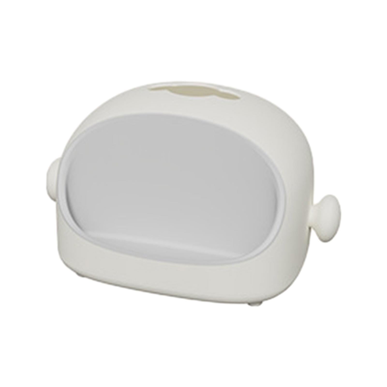 Tissue Cover Dispenser Cute Decorative Sheet Paper Holder for Hotel Bathroom white normal