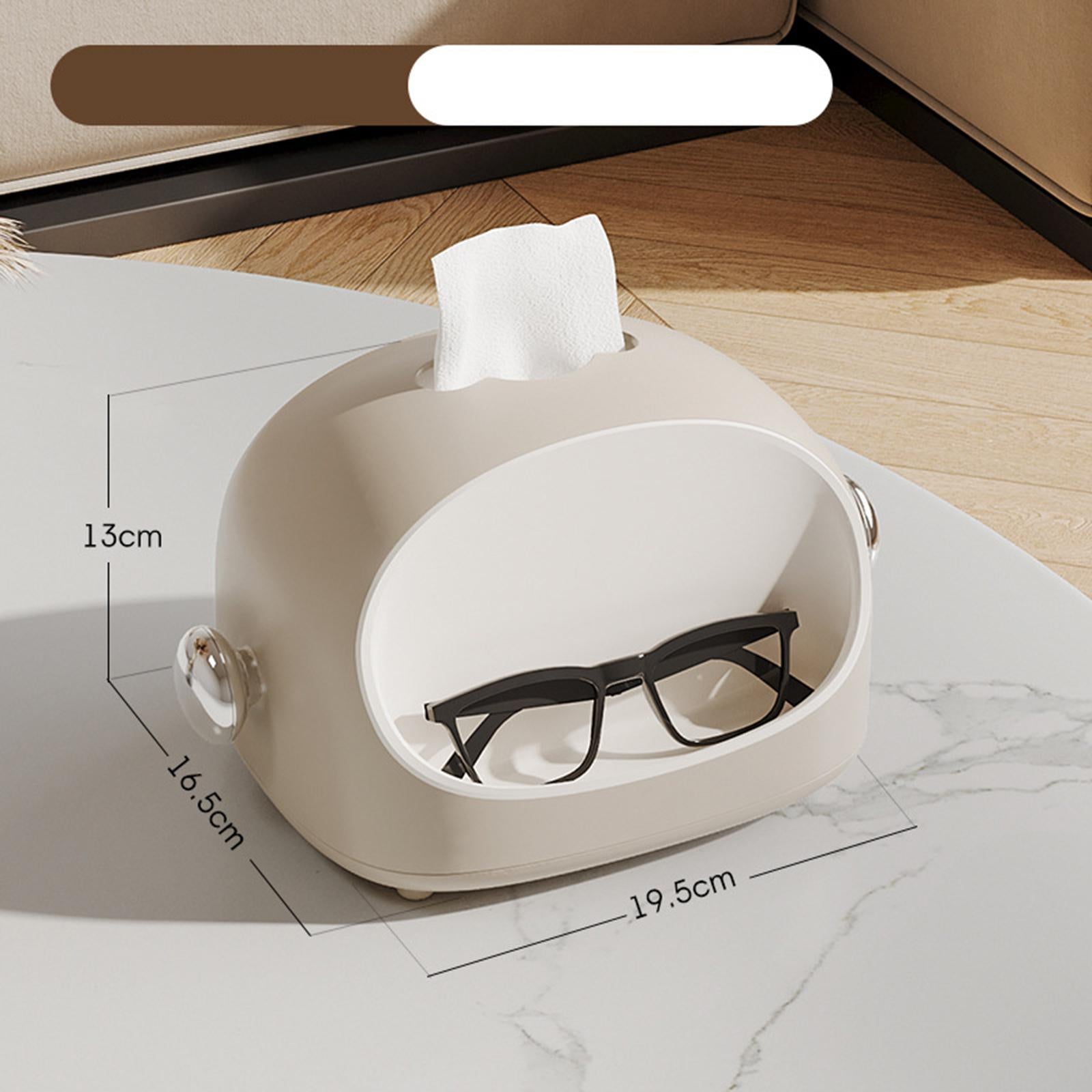 Tissue Cover Dispenser Cute Decorative Sheet Paper Holder for Hotel Bathroom gray upgrade
