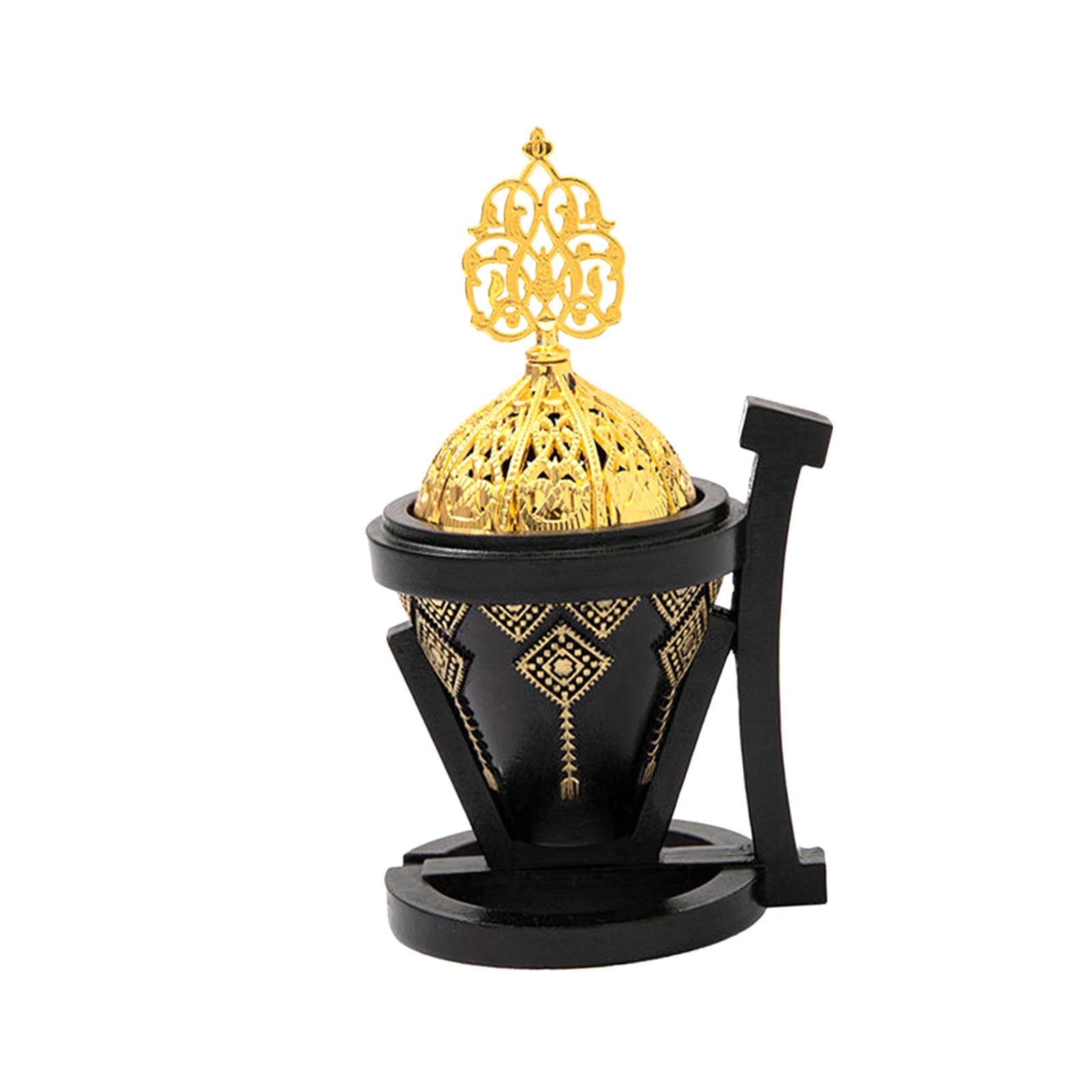Incense Burner Gift Classical Chinese Home Fragrance for Home SPA Decoration Black