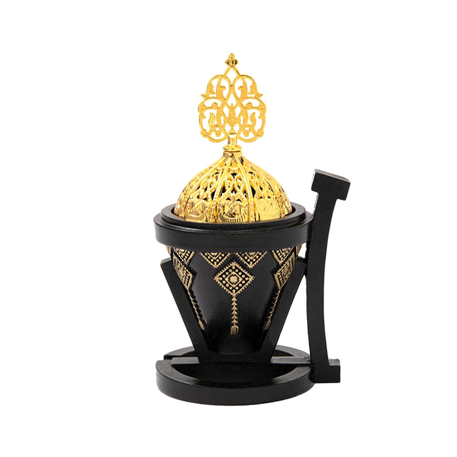 Incense Burner Gift Classical Chinese Home Fragrance for Home SPA Decoration Black