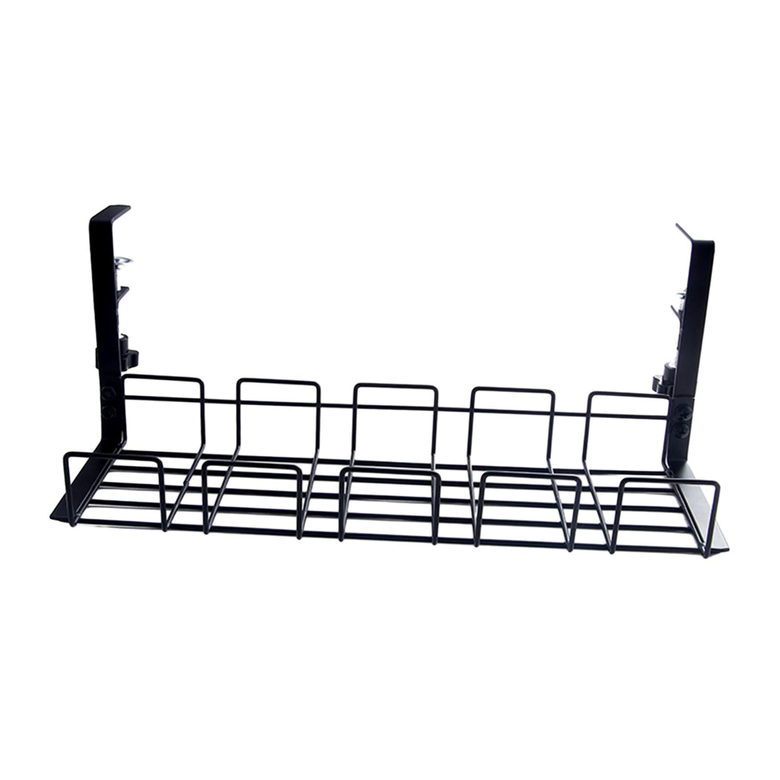 under Desk Cable Management Tray Metal Cable for Kitchens House Computer