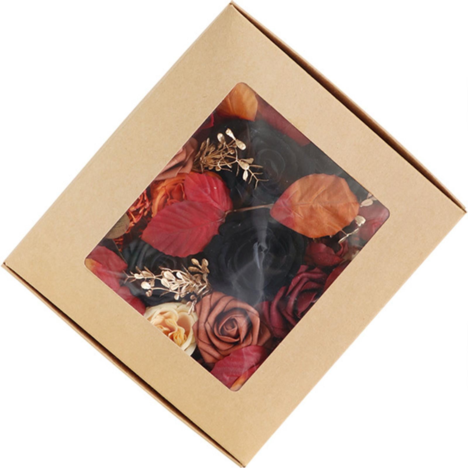Artificial Flowers Box Set DIY Fake Flower for Halloween Wreath Table Chair