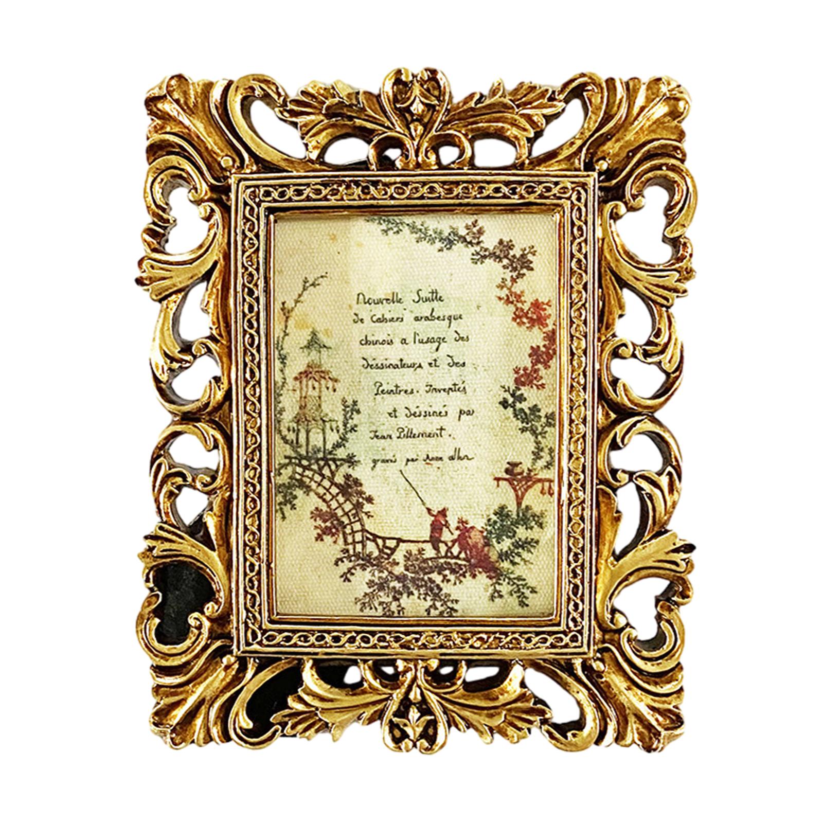 Picture Frames Card Display Holder Decors Collage Desktop Resin Photo Frames