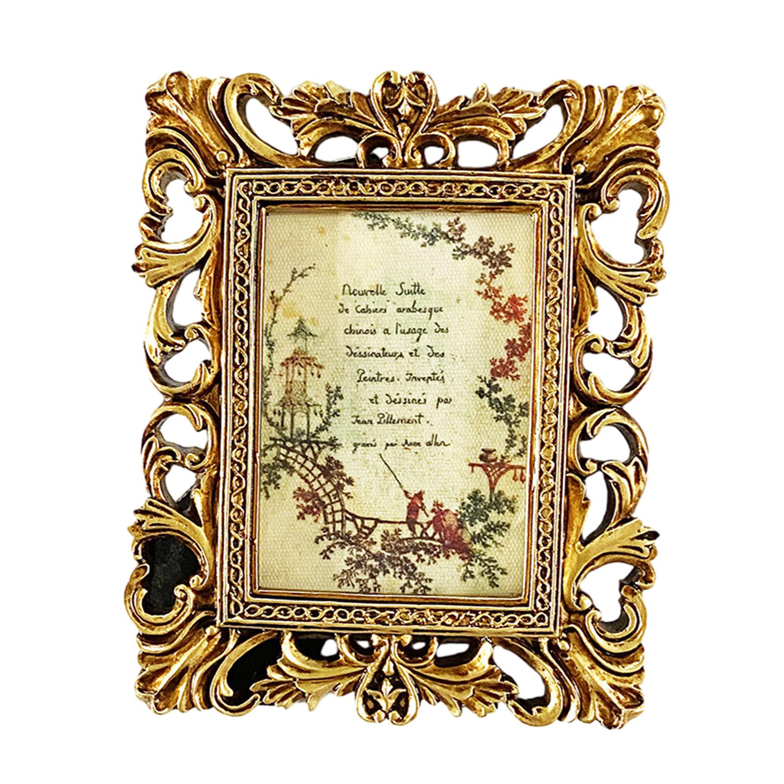 Picture Frames Card Display Holder Decors Collage Desktop Resin Photo Frames