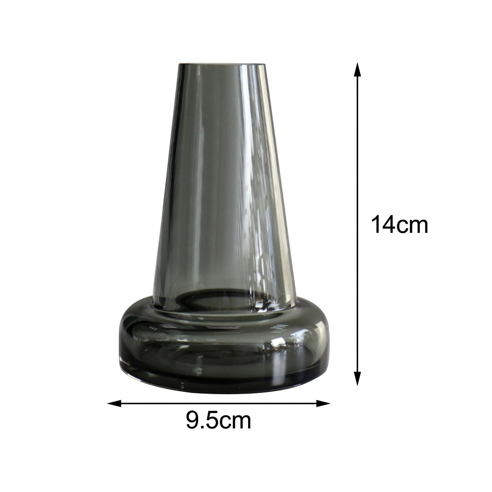 Hydroponic Plants Pot Glass Flower Vase for Indoor Plants Living Room Office style A