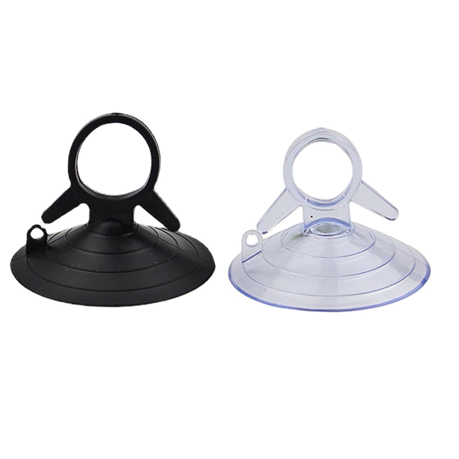 4xSmall Suction Cup Window Sucker Holder for Kitchen Home Organization Mirrors Clear