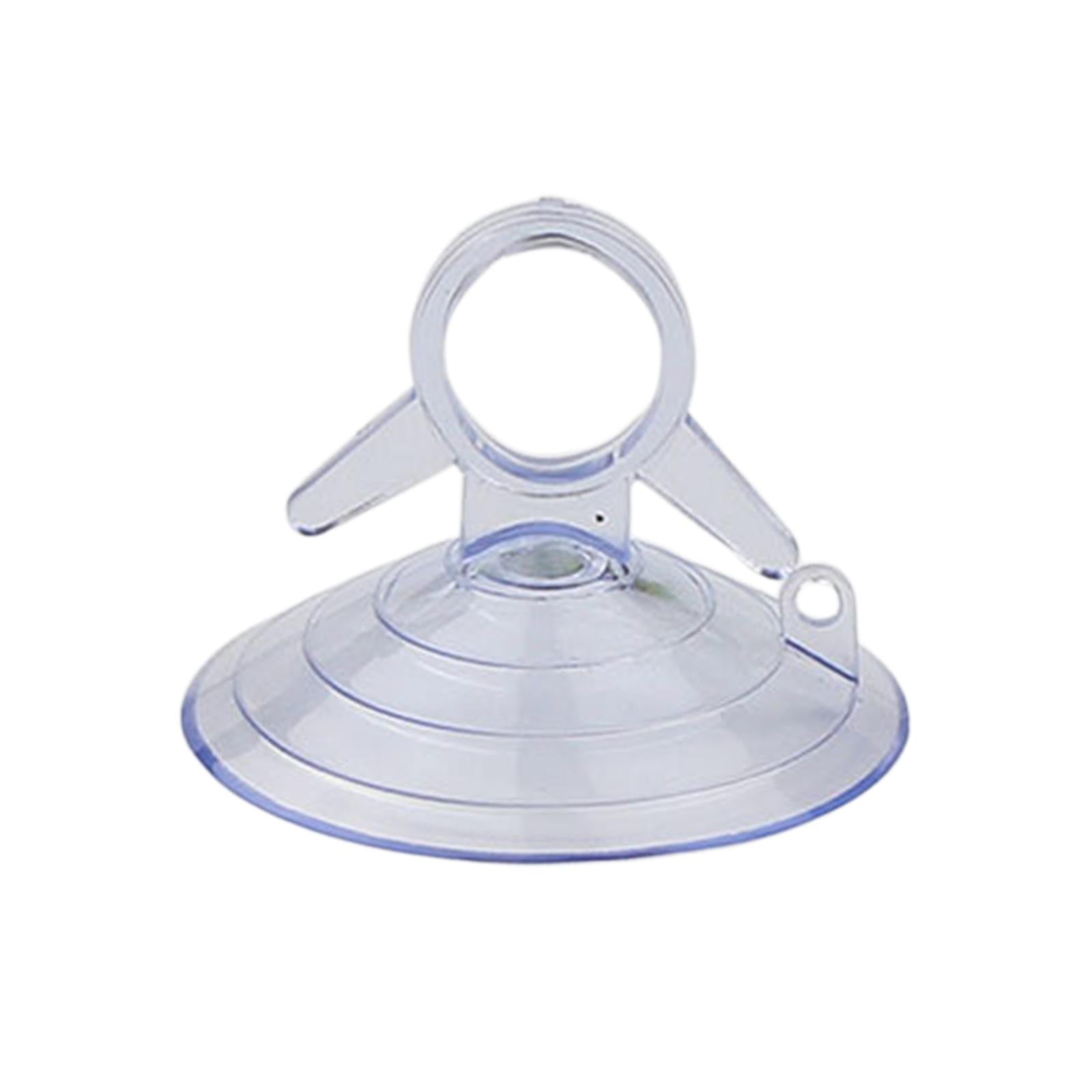 4xSmall Suction Cup Window Sucker Holder for Kitchen Home Organization Mirrors Clear