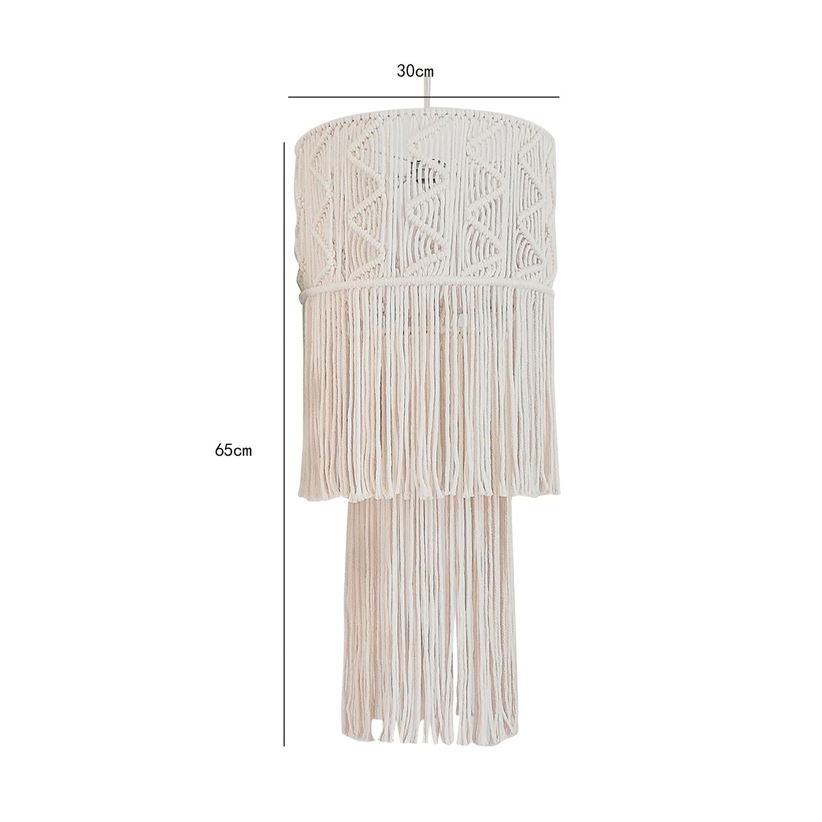 Macrame Lamp Shade Boho Gift Light Shade Only for Home Office Bedroom