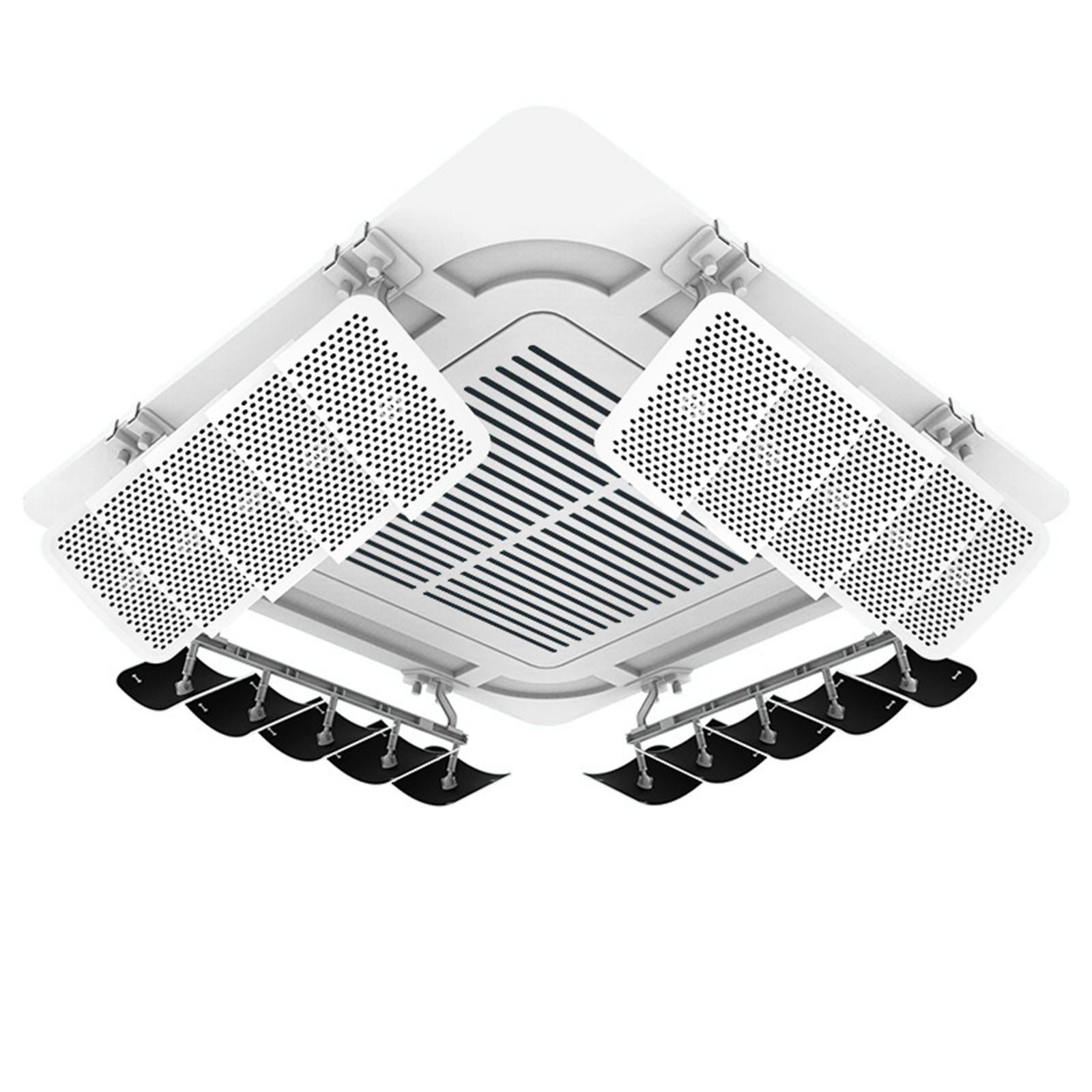 Air Conditioner Deflector Foldable Air Conditioning Deflector Draft Stoppers Anion Filter