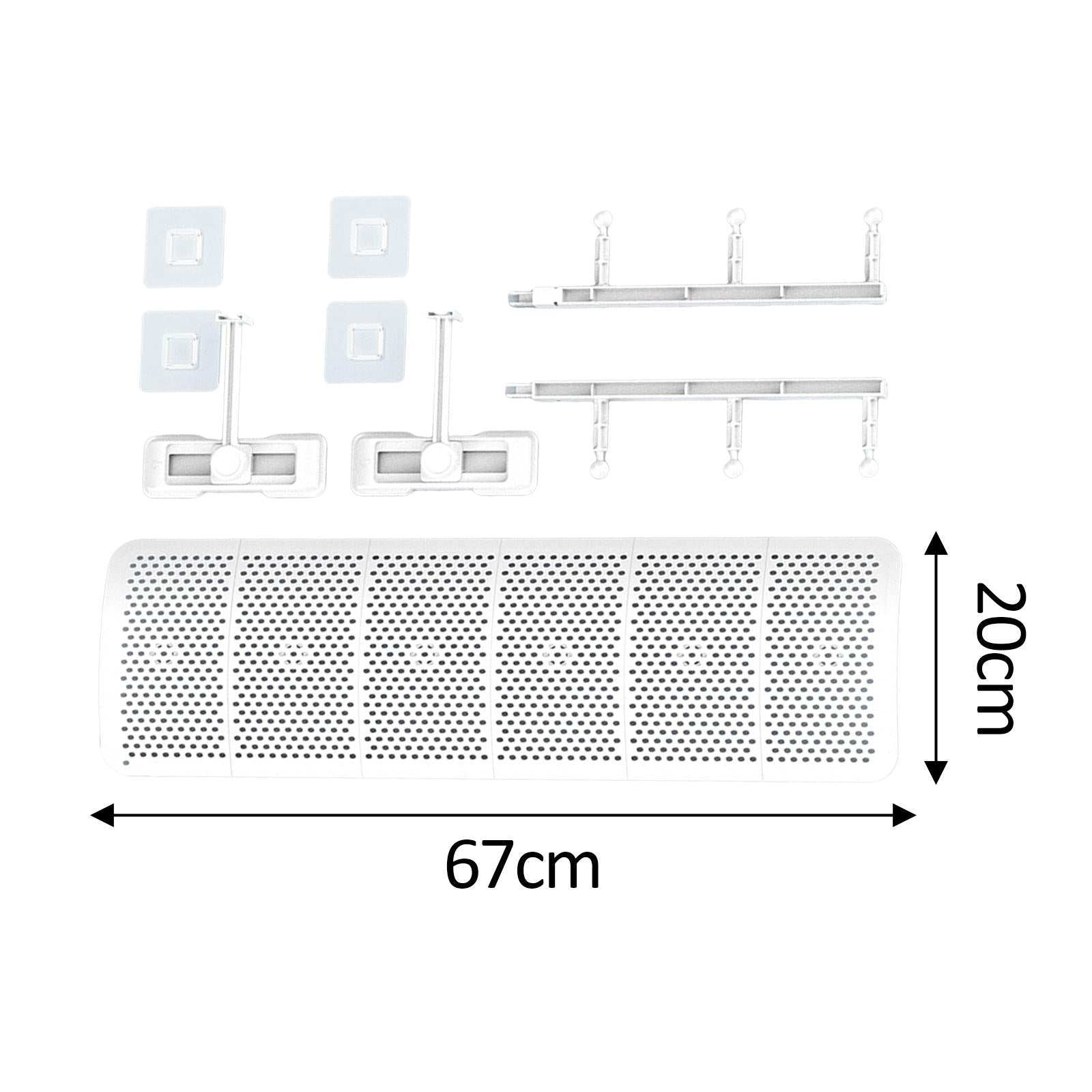 Air Conditioner Deflector Universal Vertical Air Conditioning Wind Deflector No Filter