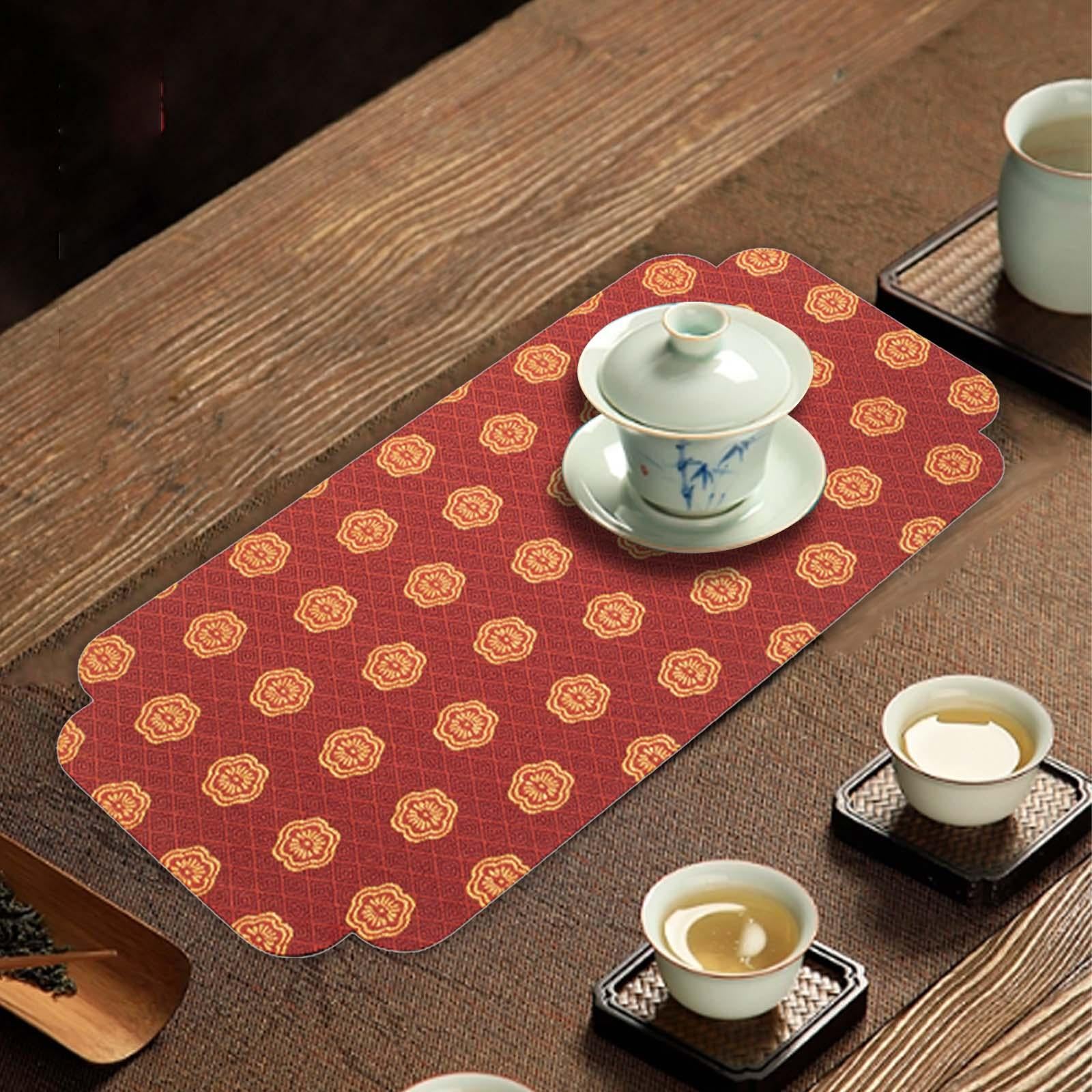 Table Mats Decorative Scalding Counter Mat for Wedding Restaurant Bar style C