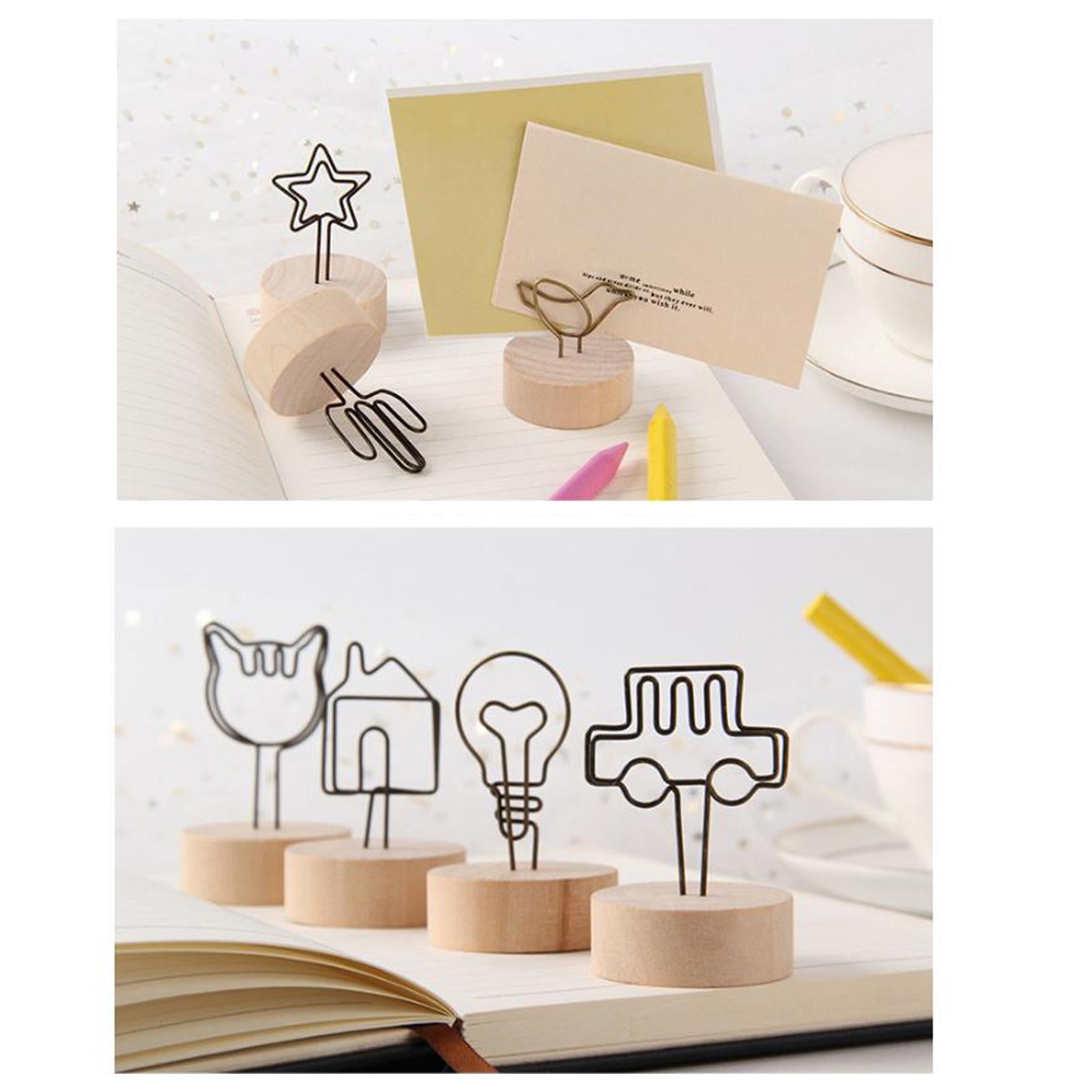 Place Card Holder Table Number Stand for Centerpieces Birthday Wedding Party House