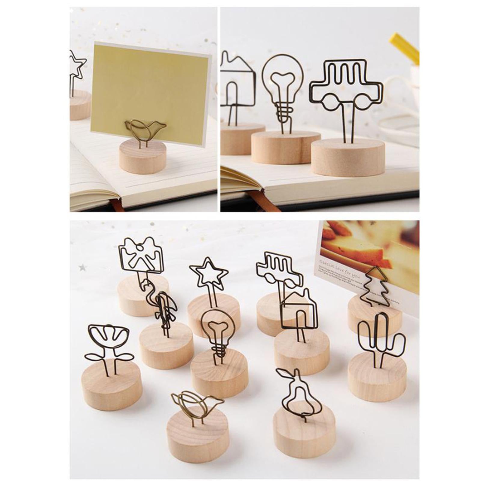 Place Card Holder Table Number Stand for Centerpieces Birthday Wedding Party House