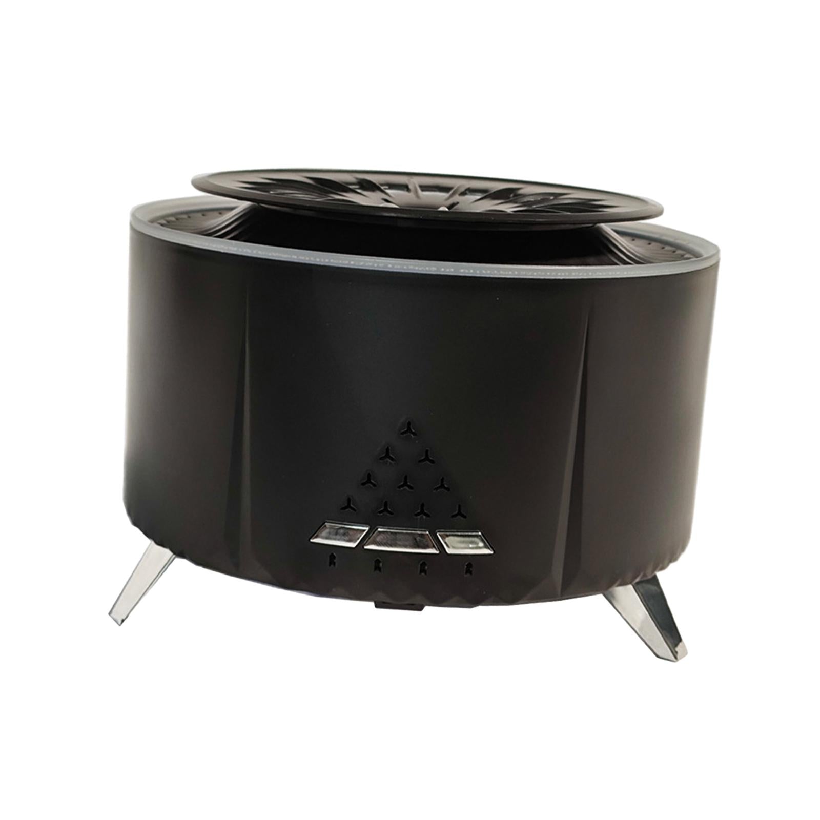 Air Humidifier Personal Desktop Humidifier for Dorm Baby Bedroom Living Room Black No Music