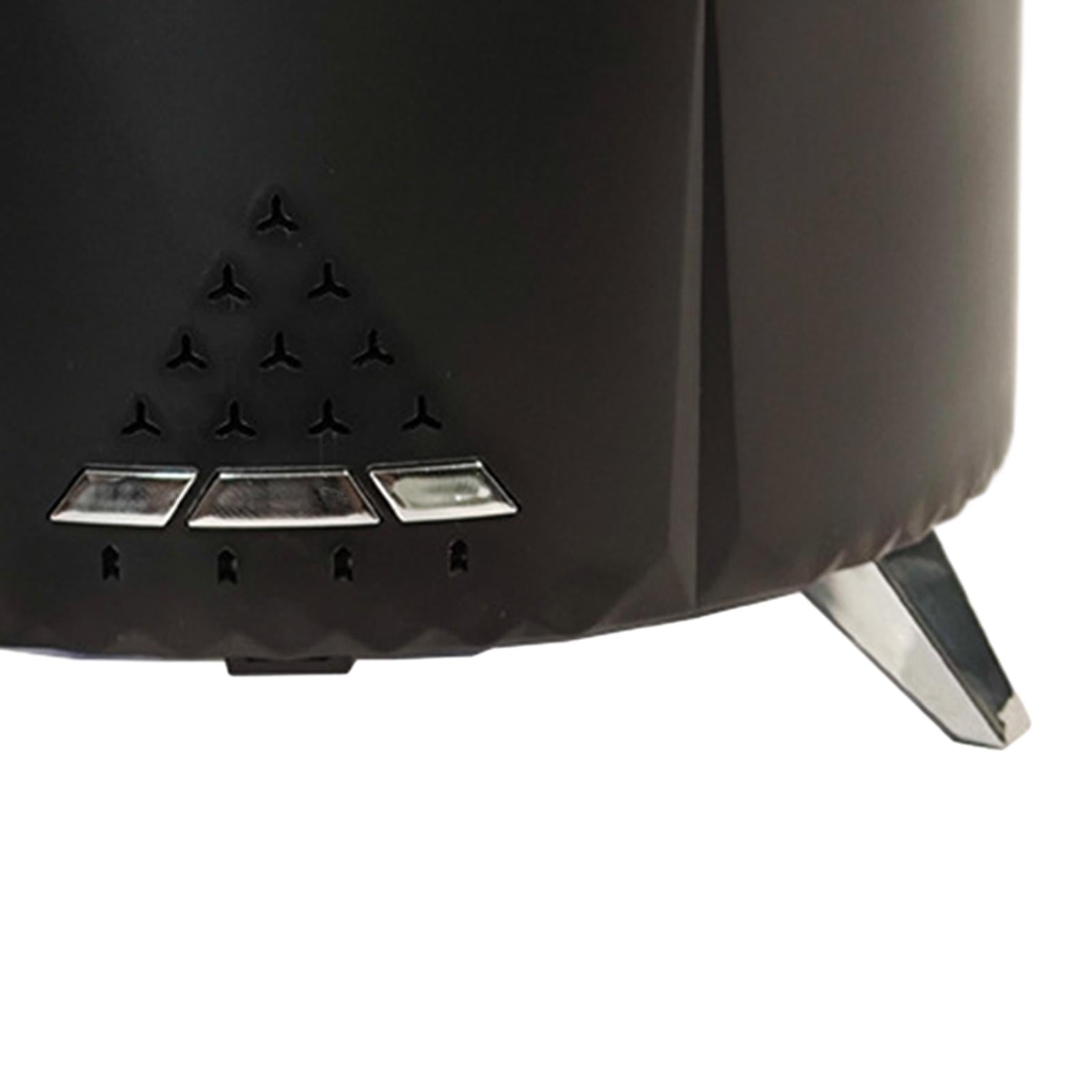 Air Humidifier Personal Desktop Humidifier for Dorm Baby Bedroom Living Room Black No Music