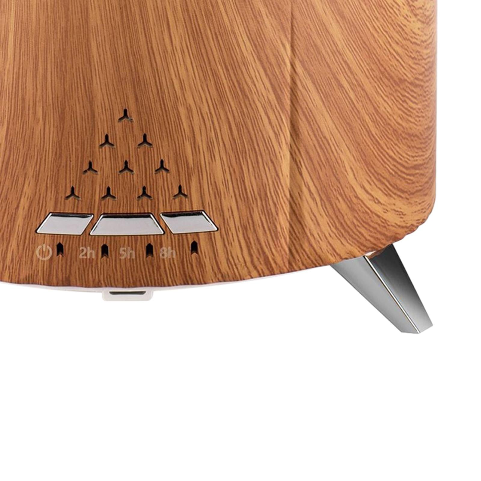 Air Humidifier Personal Desktop Humidifier for Dorm Baby Bedroom Living Room Brown with Music