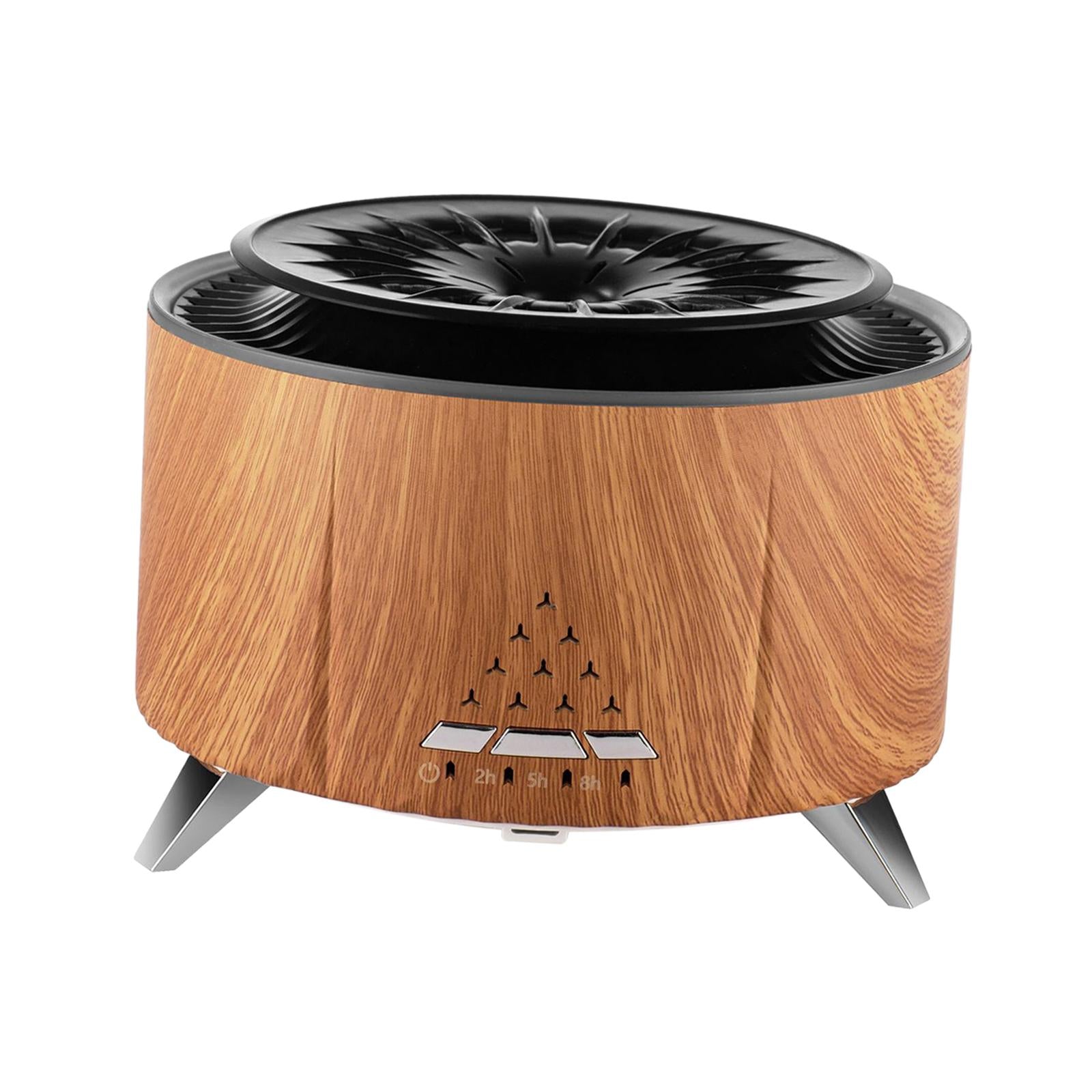 Air Humidifier Personal Desktop Humidifier for Dorm Baby Bedroom Living Room Brown with Music