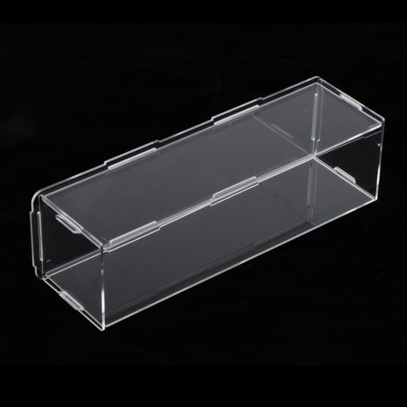 Nixie Tube Clock Transparent Dust Cover Versatile Accessories for Protecting 22.5x6.6x6.4cm