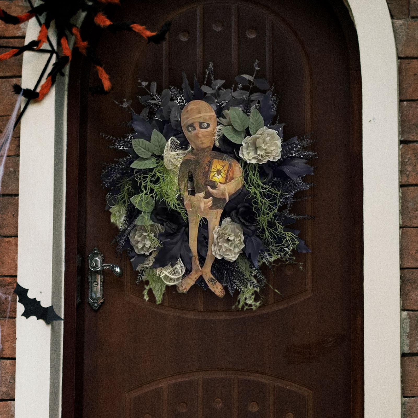 Halloween Wreath Garland Flower Wreath for Farmhouse Party Stage Performance