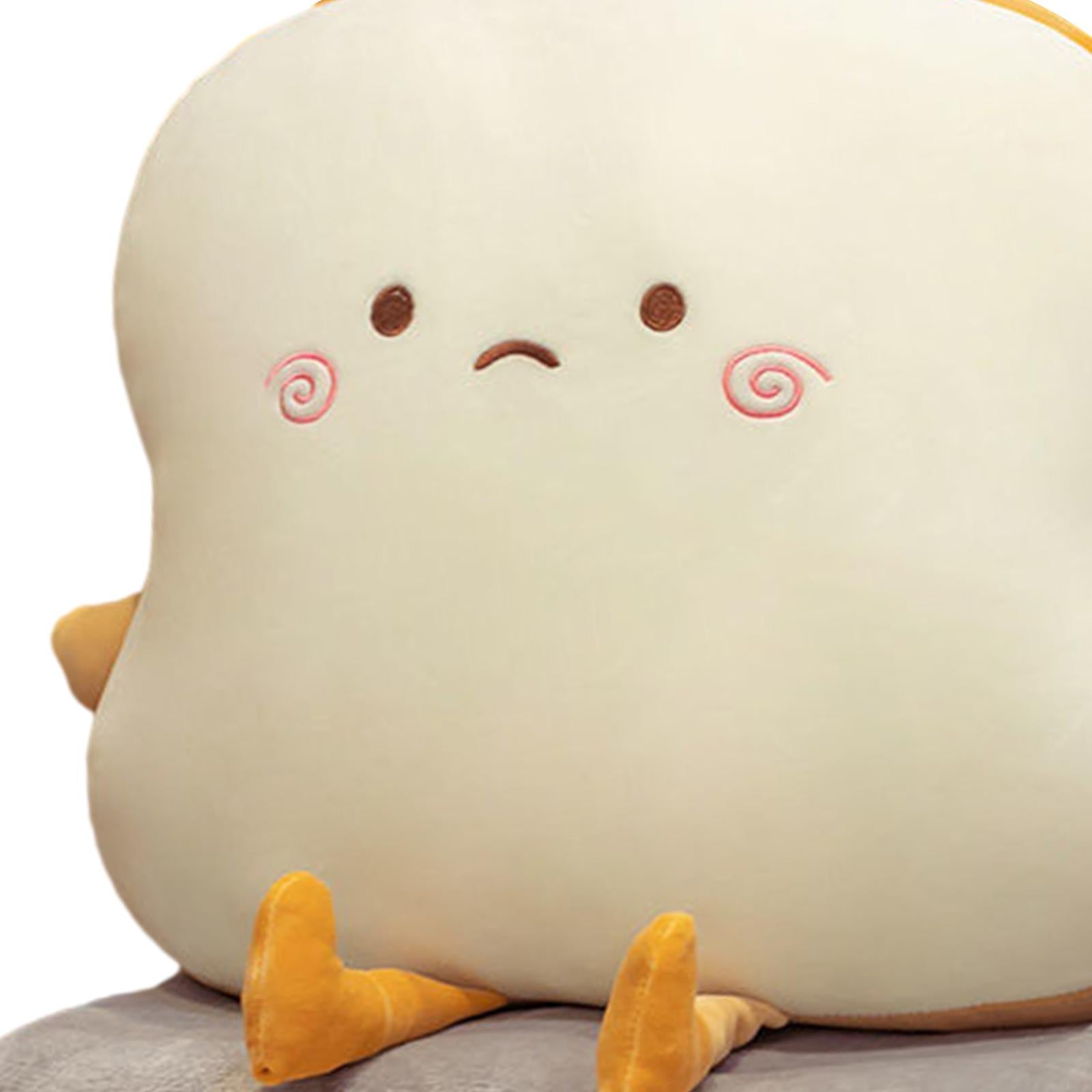 Bread Plush Pillow with Blanket Adorable Sofa Pillow for Bedroom Office Car Style C