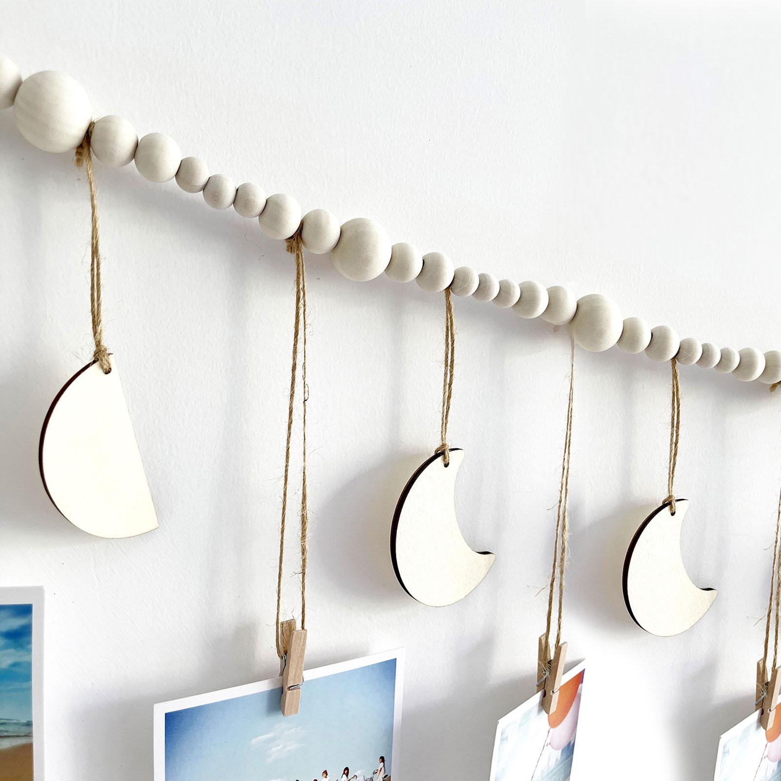 Wall Hanging Photo Display Ornament Wall Art for Party Dormitory Living Room