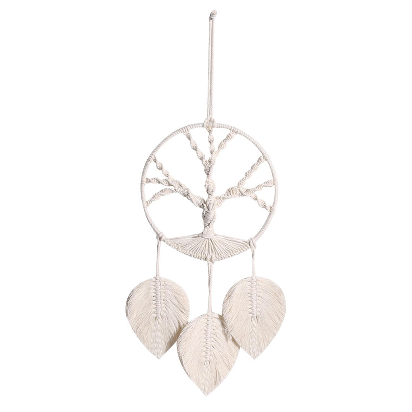 Wall Hanging Decor Braided Chic Dream Catcher Tapestry for Gift Wedding Cafe